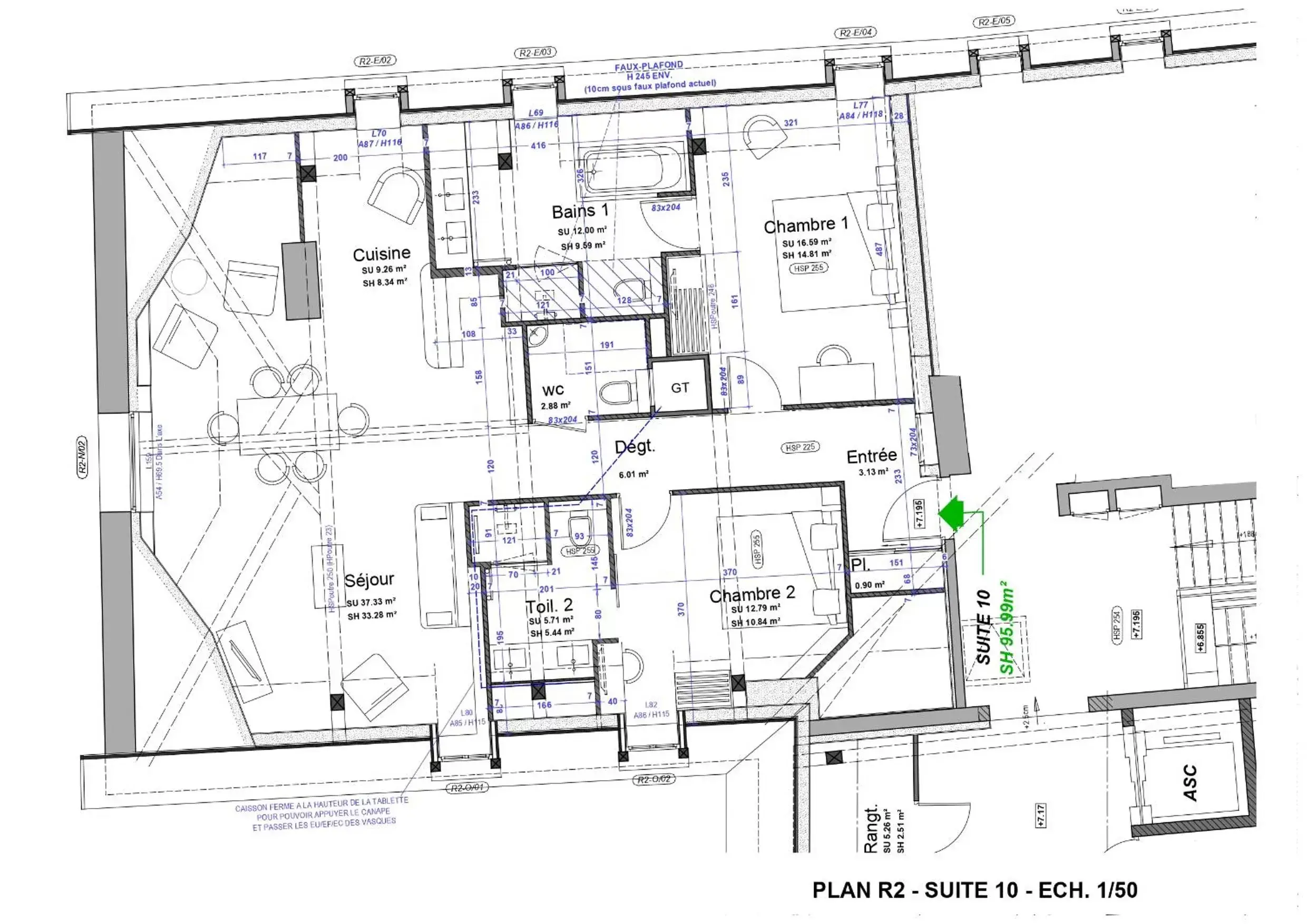 Floor Plan in L'Hôtel