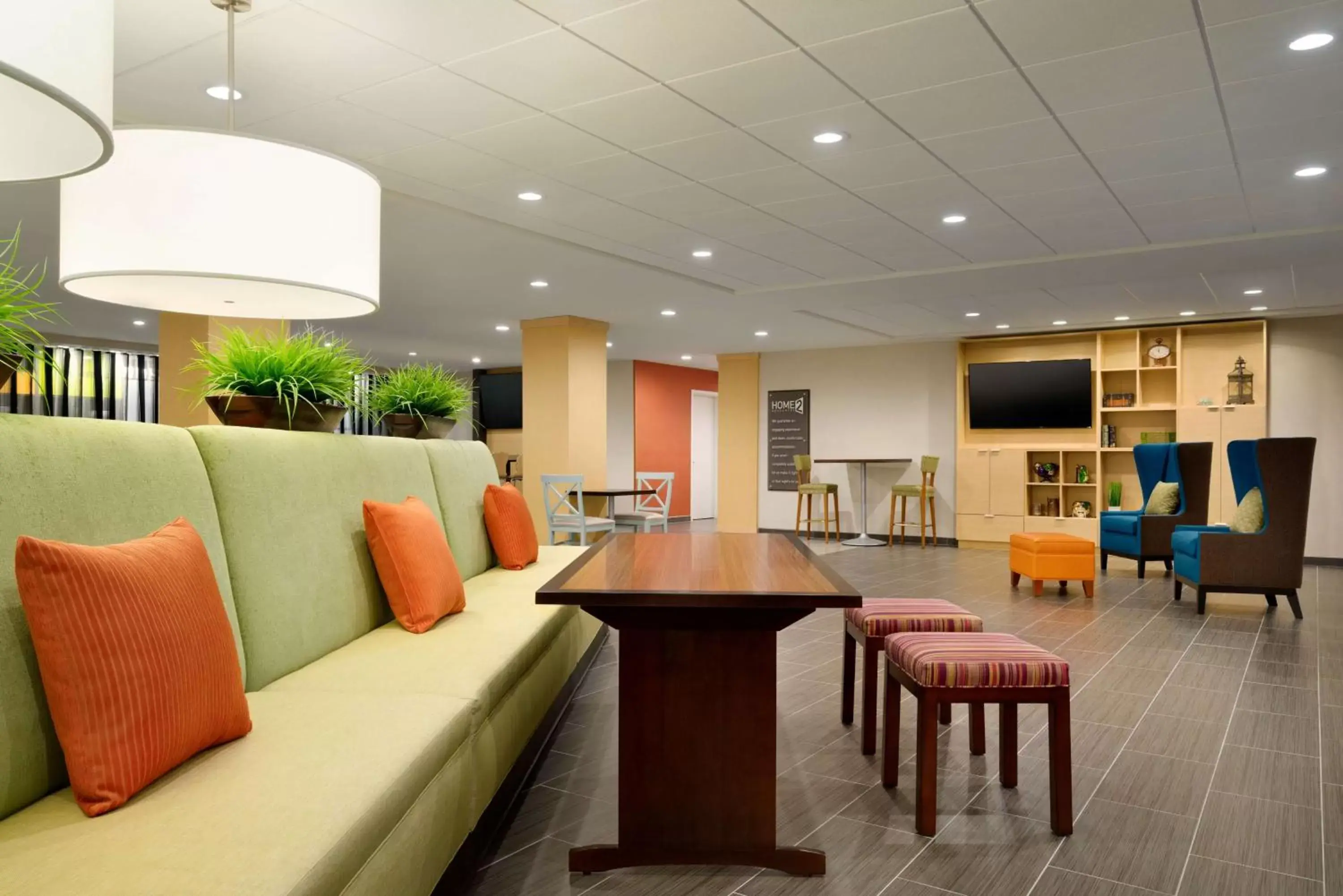 Lobby or reception in Home2 Suites By Hilton Baton Rouge