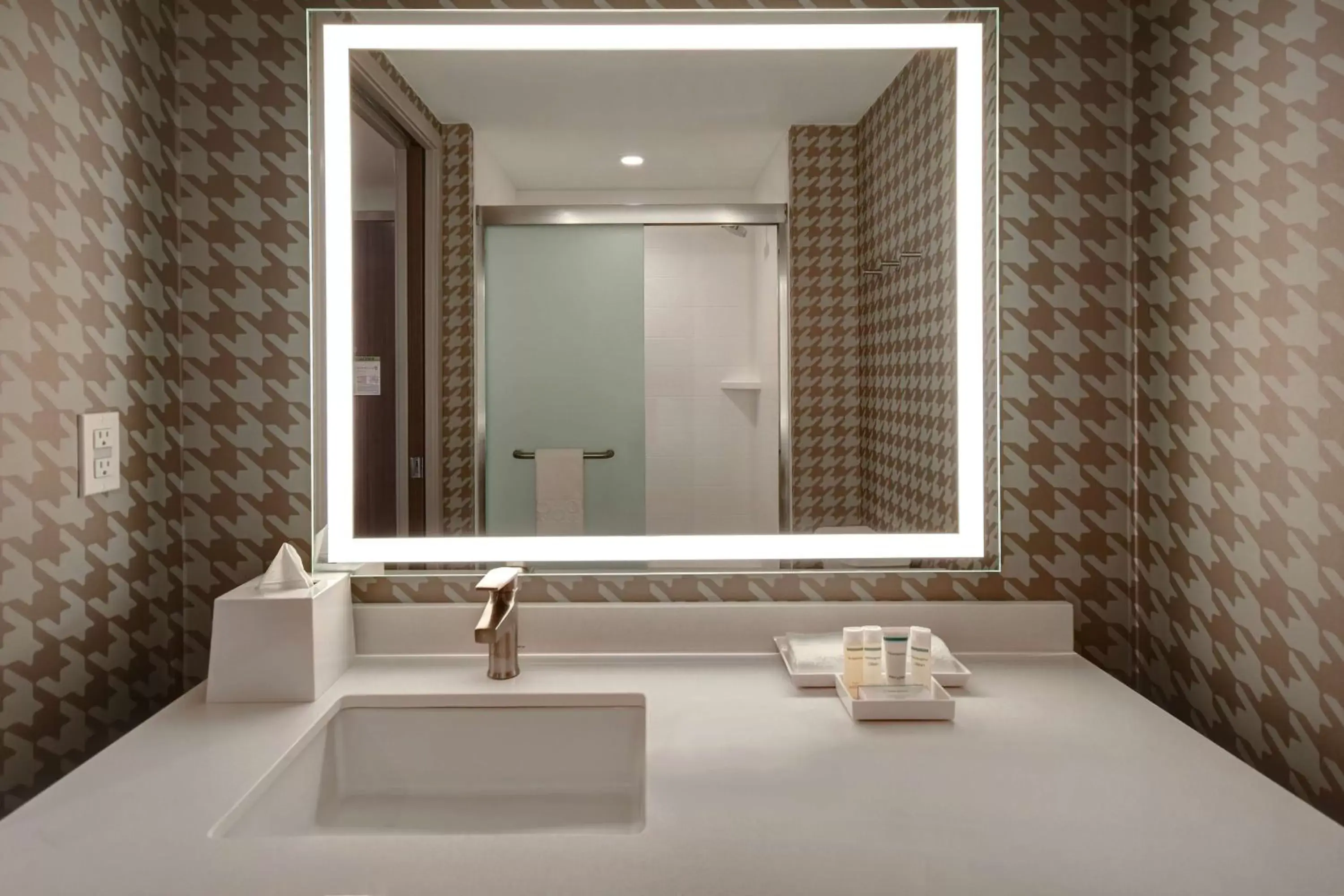 Bathroom in Home2 Suites By Hilton Detroit-Troy, Mi