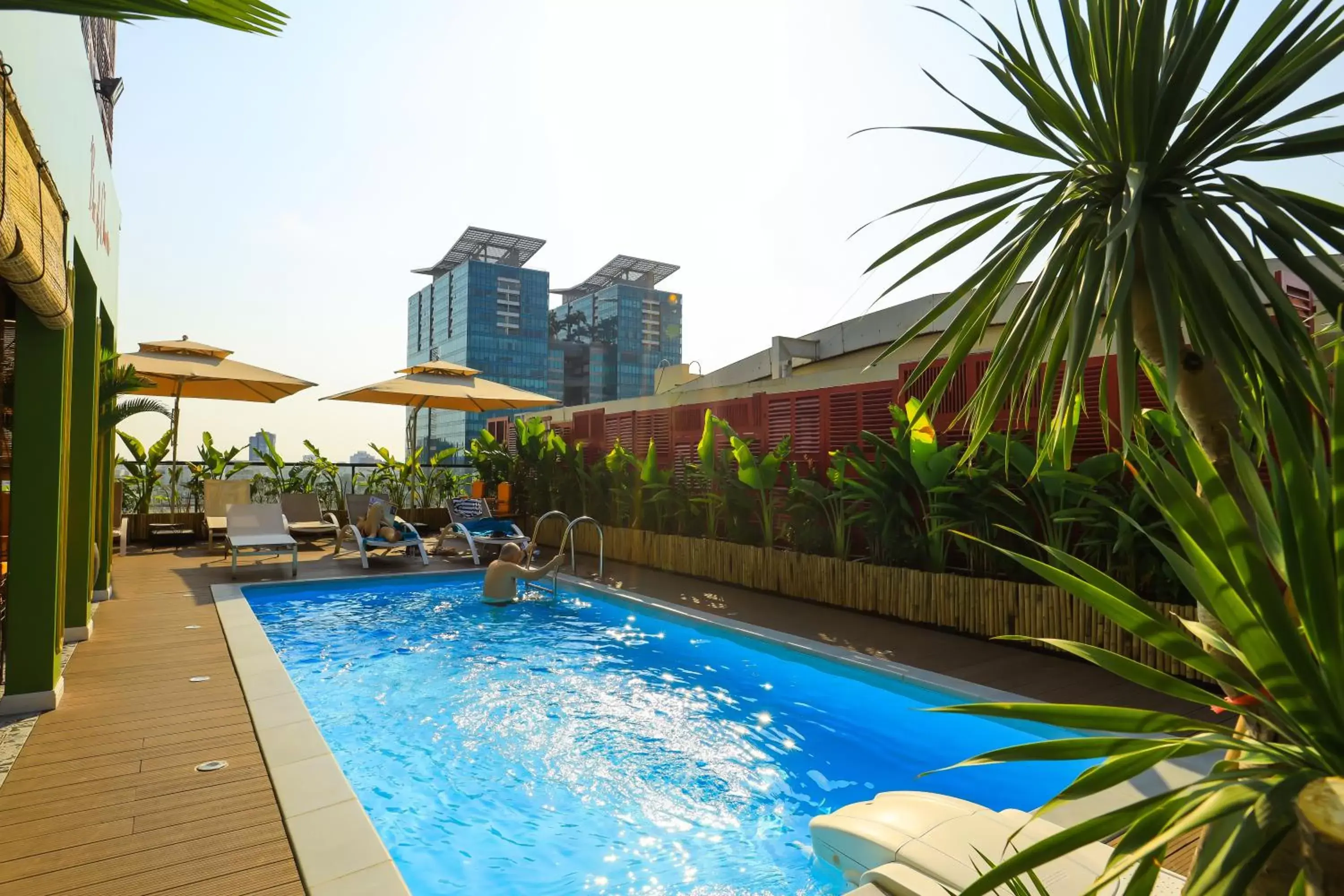 Swimming Pool in Prostyle Hotel Ho Chi Minh プロスタイルホテルホーチミン Swimming Pool in Prostyle Hotel Ho Chi Minh プロスタイルホテルホーチミン