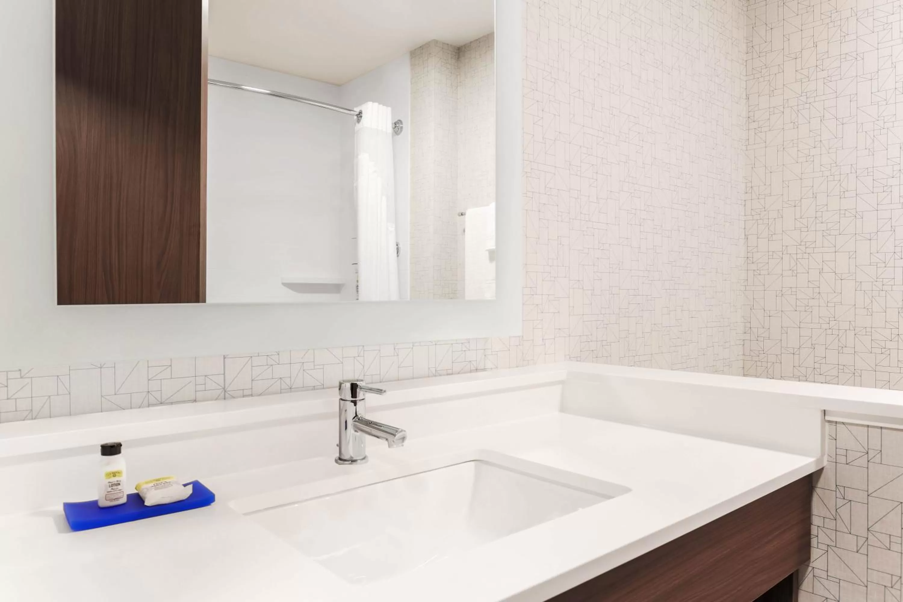 Bathroom in Holiday Inn Express & Suites Chicago O'Hare Airport by IHG
