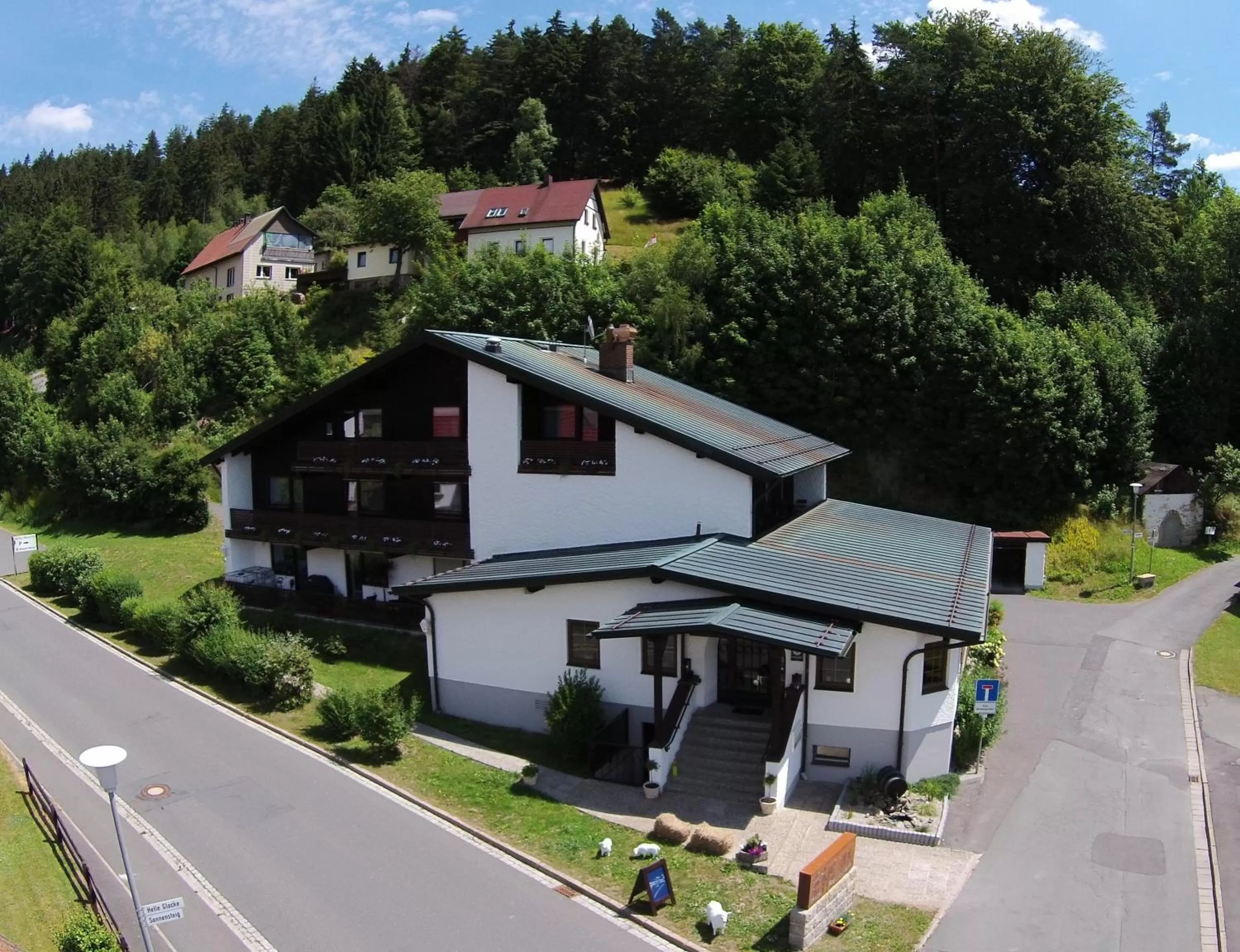 Facade/entrance in Hotel Restaurant Brigitte