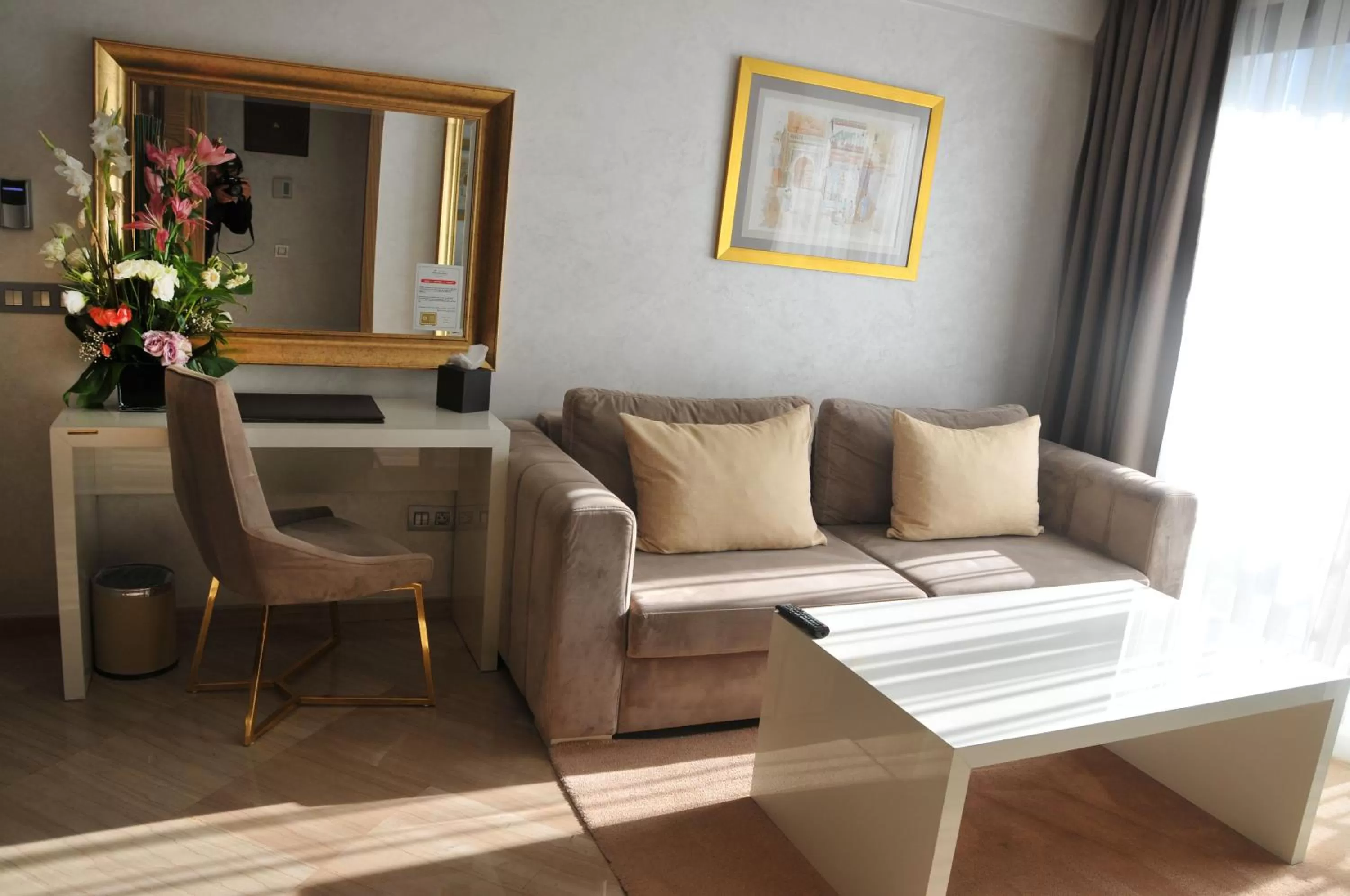 Living room in Suite Hotel Casa Diamond