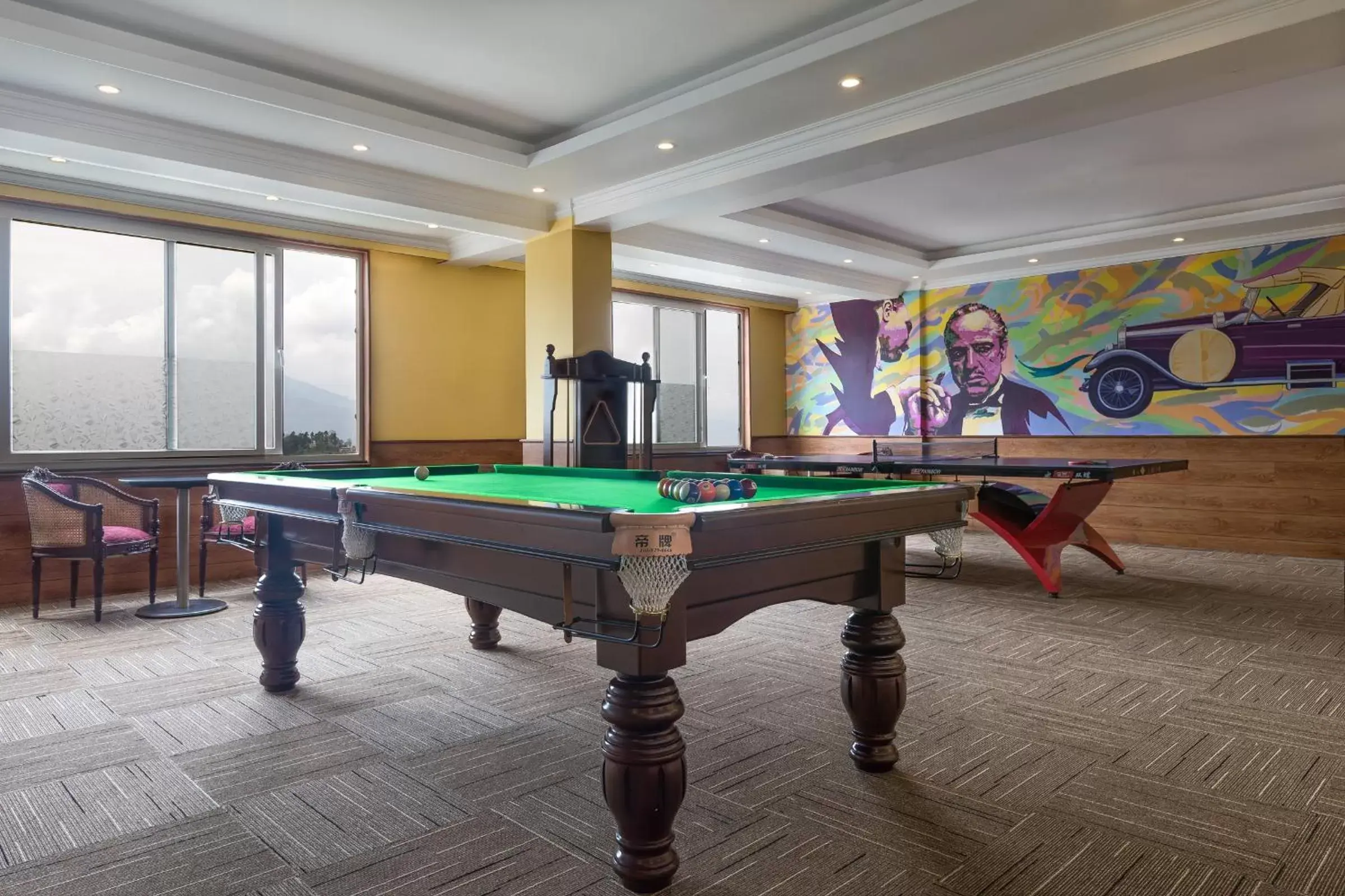 Sports, Billiards in MAYFAIR Himalayan Spa Resort