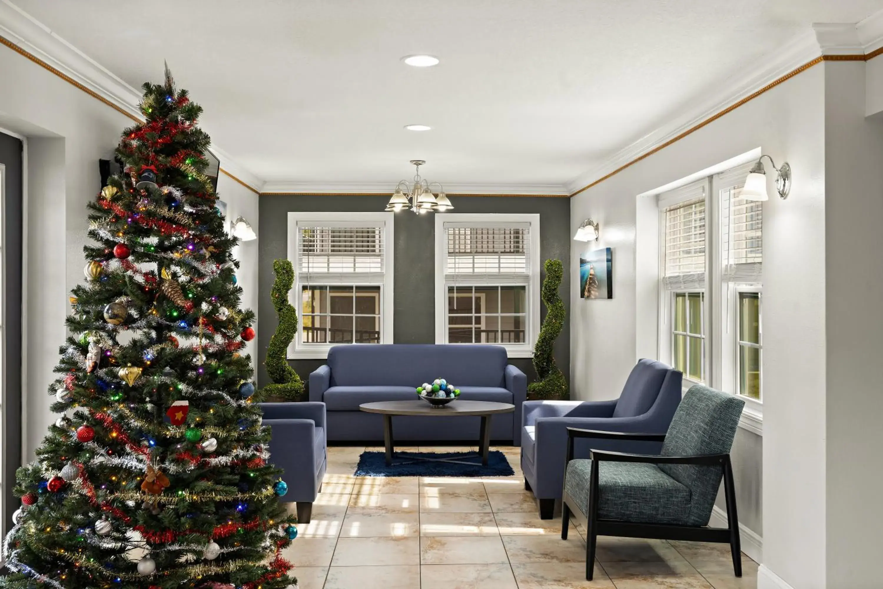 Lobby or reception, Seating Area in Travelodge by Wyndham Ocean Springs