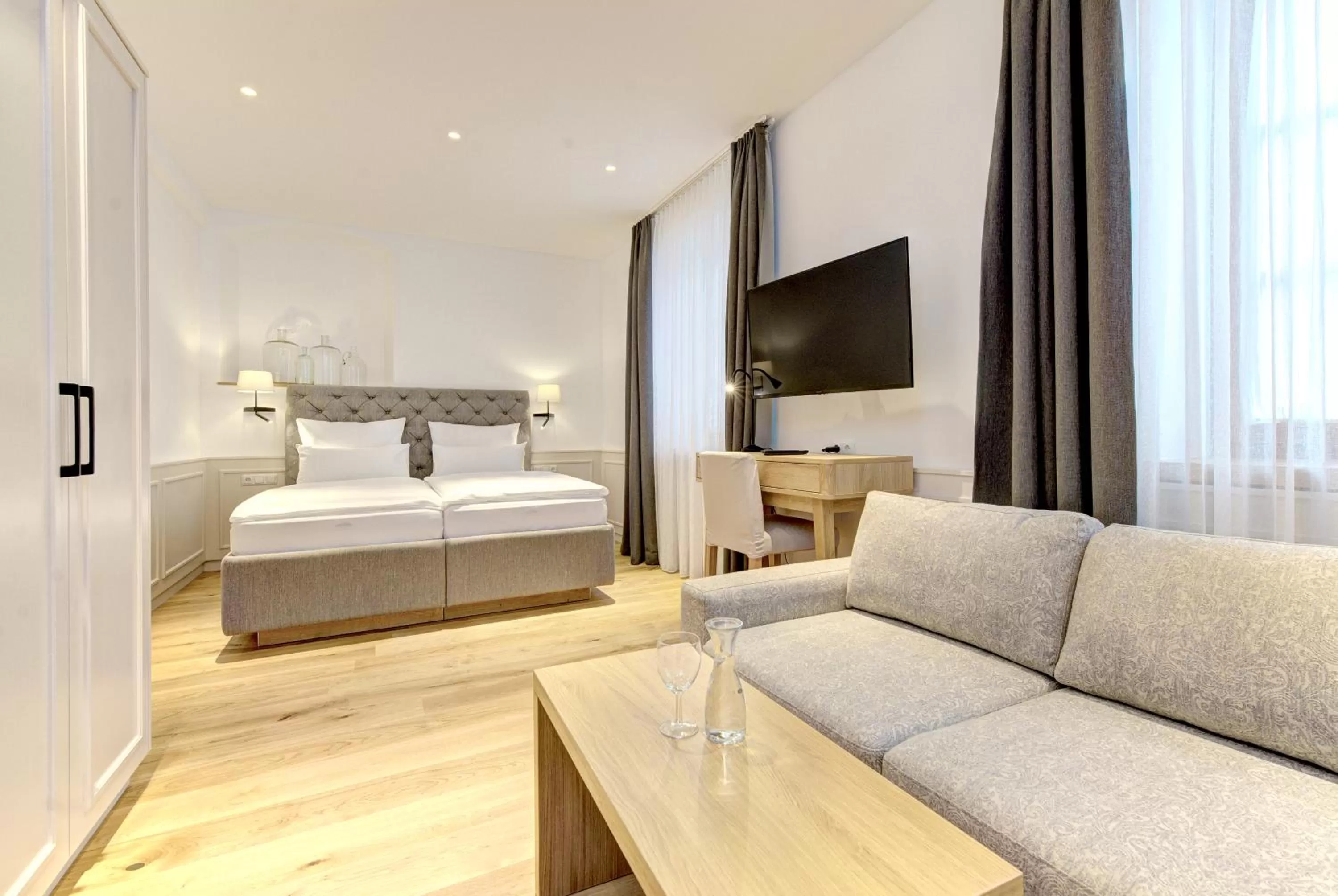 Bed in Hotel Gasthof König