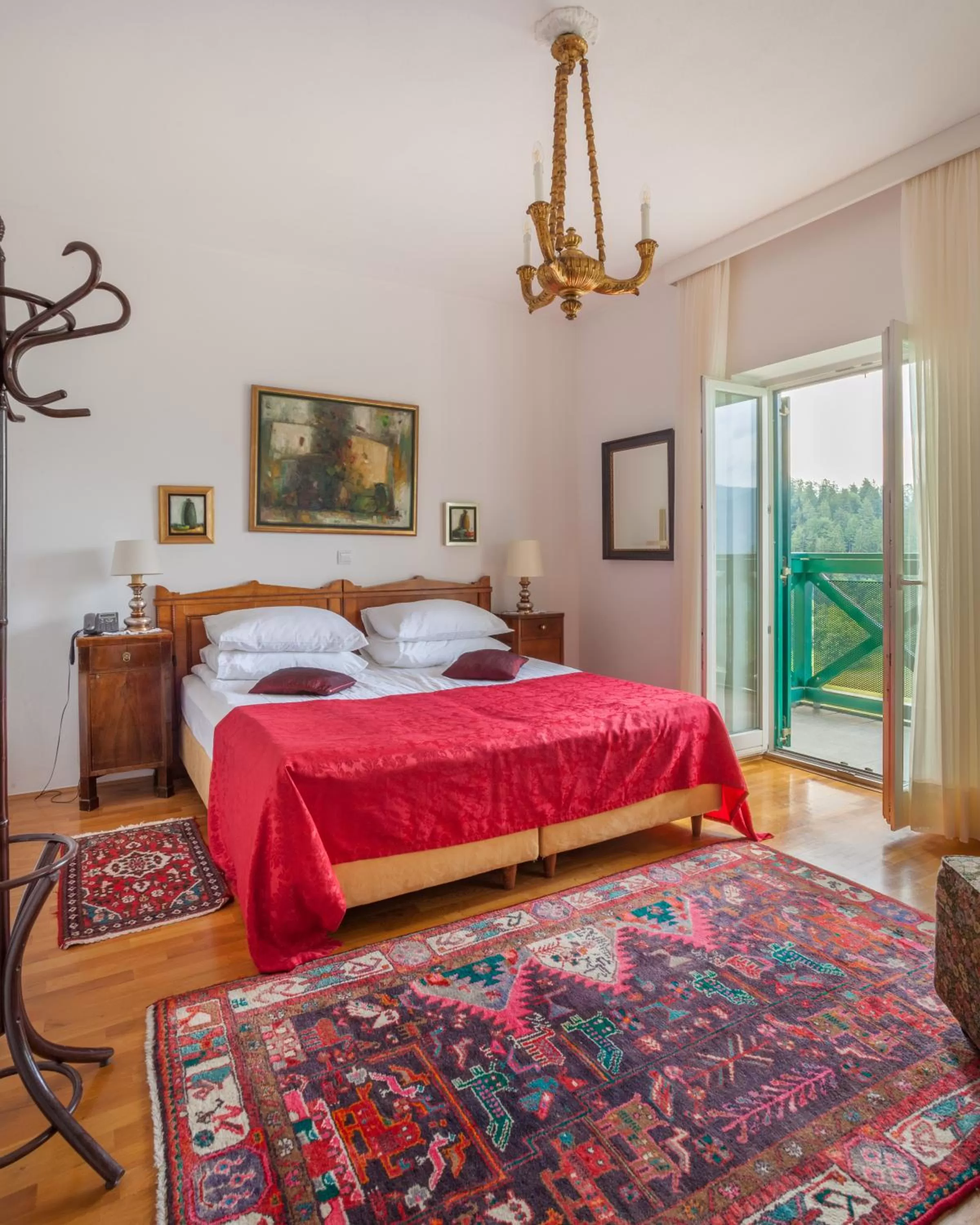 Bed in Hotel Triglav