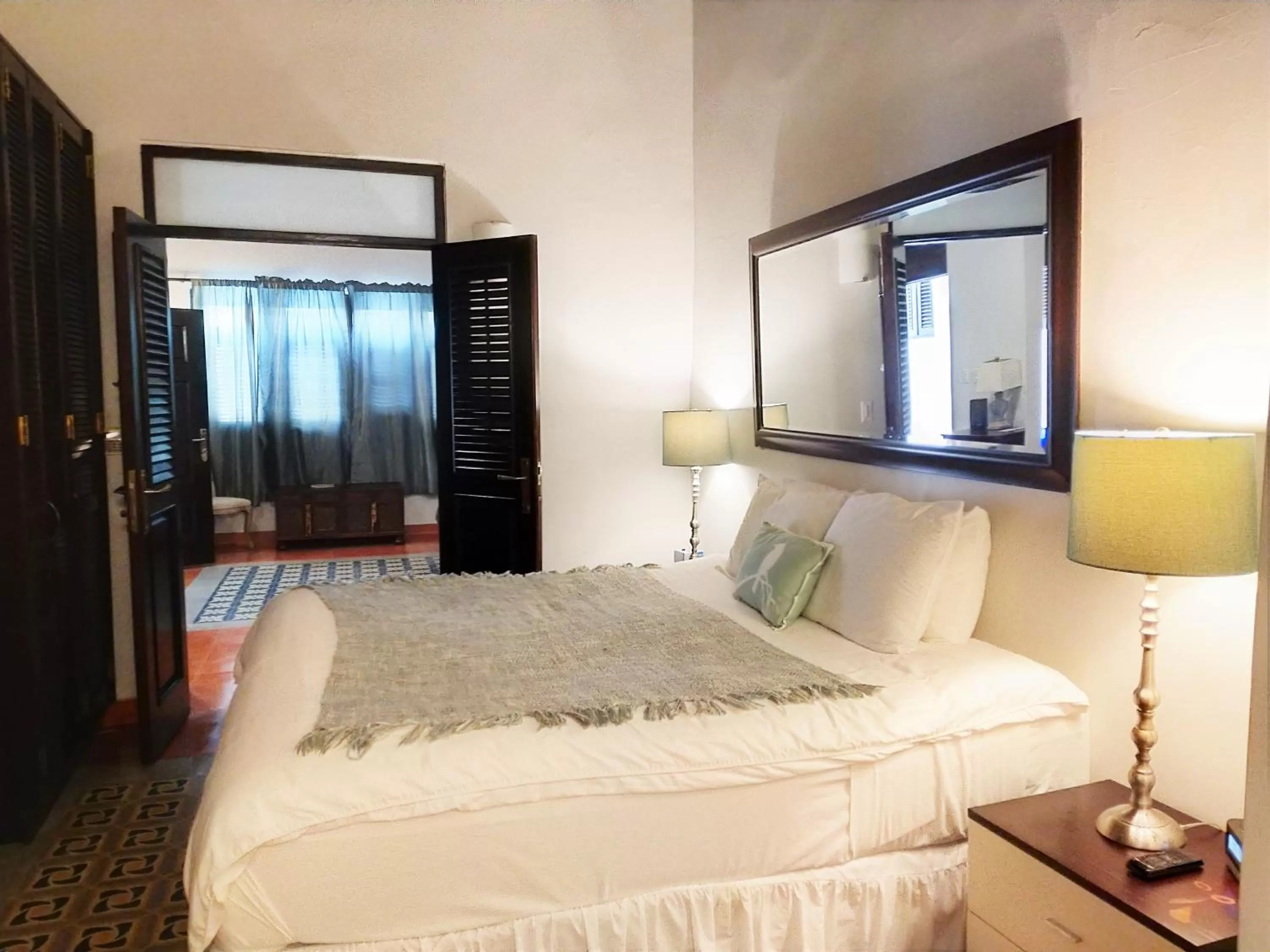 Bed in La Terraza de San Juan