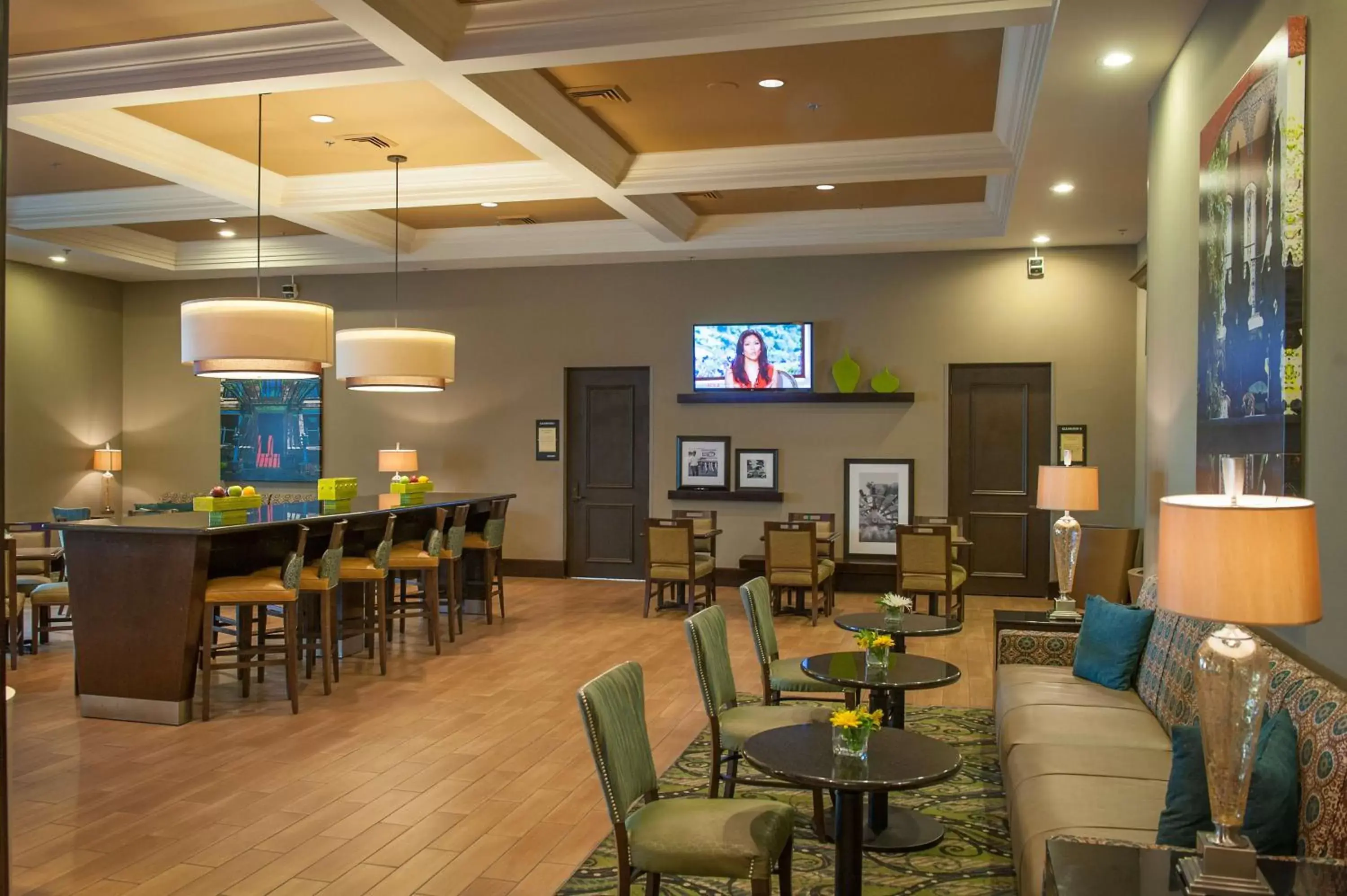 Dining area, Restaurant/Places to Eat in Hampton Inn & Suites New Orleans/Elmwood