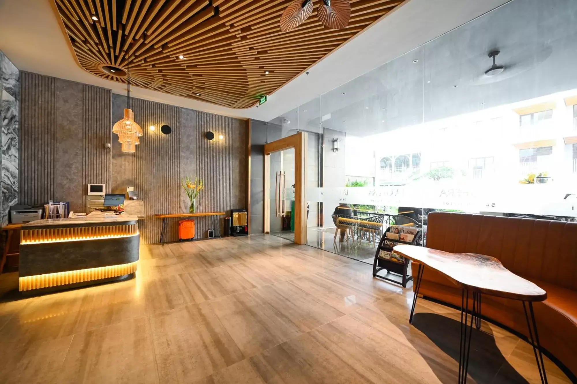 Lobby or reception in La Opera Saigon Hotel Lobby or reception in La Opera Saigon Hotel