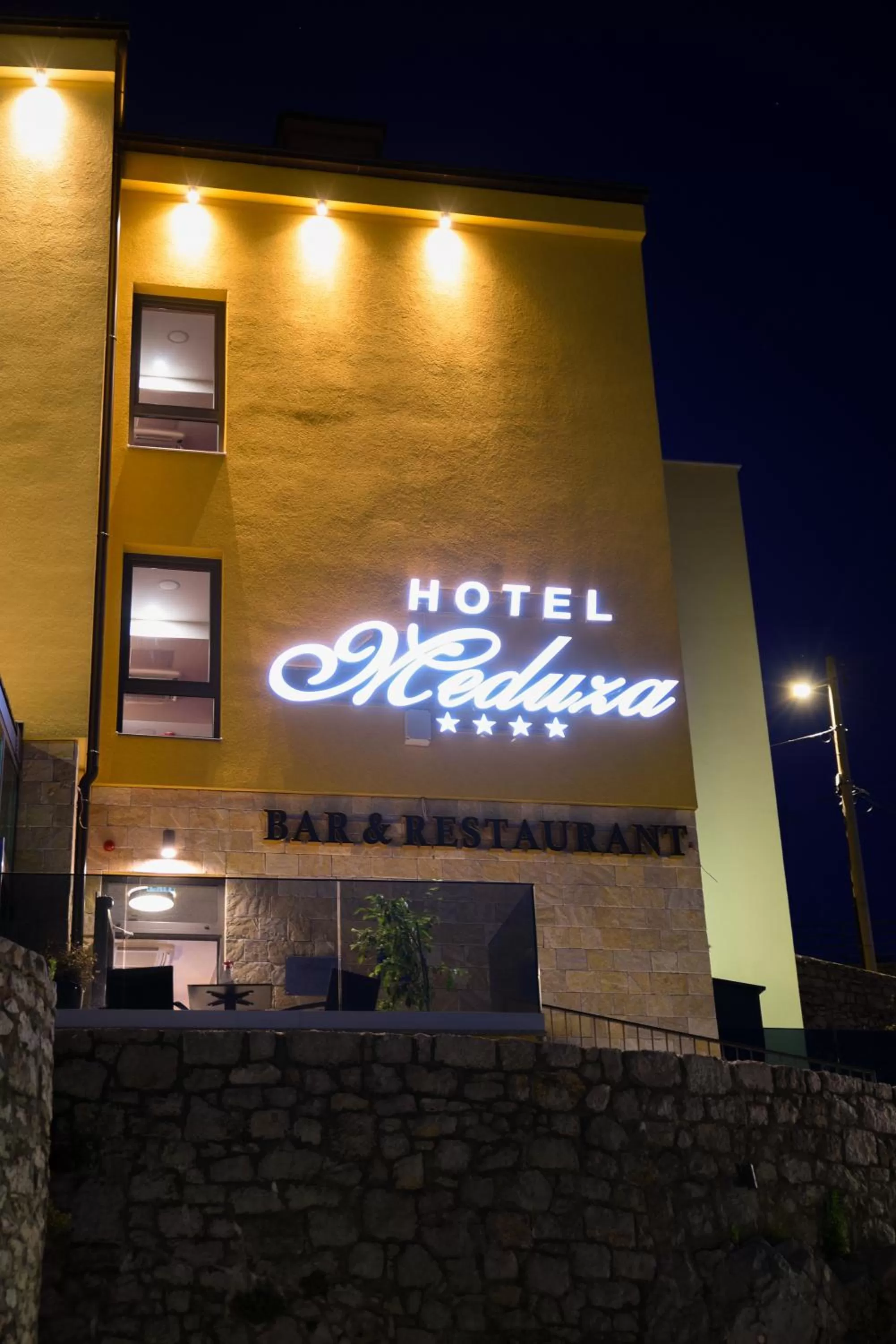 Property building in Hotel Meduza