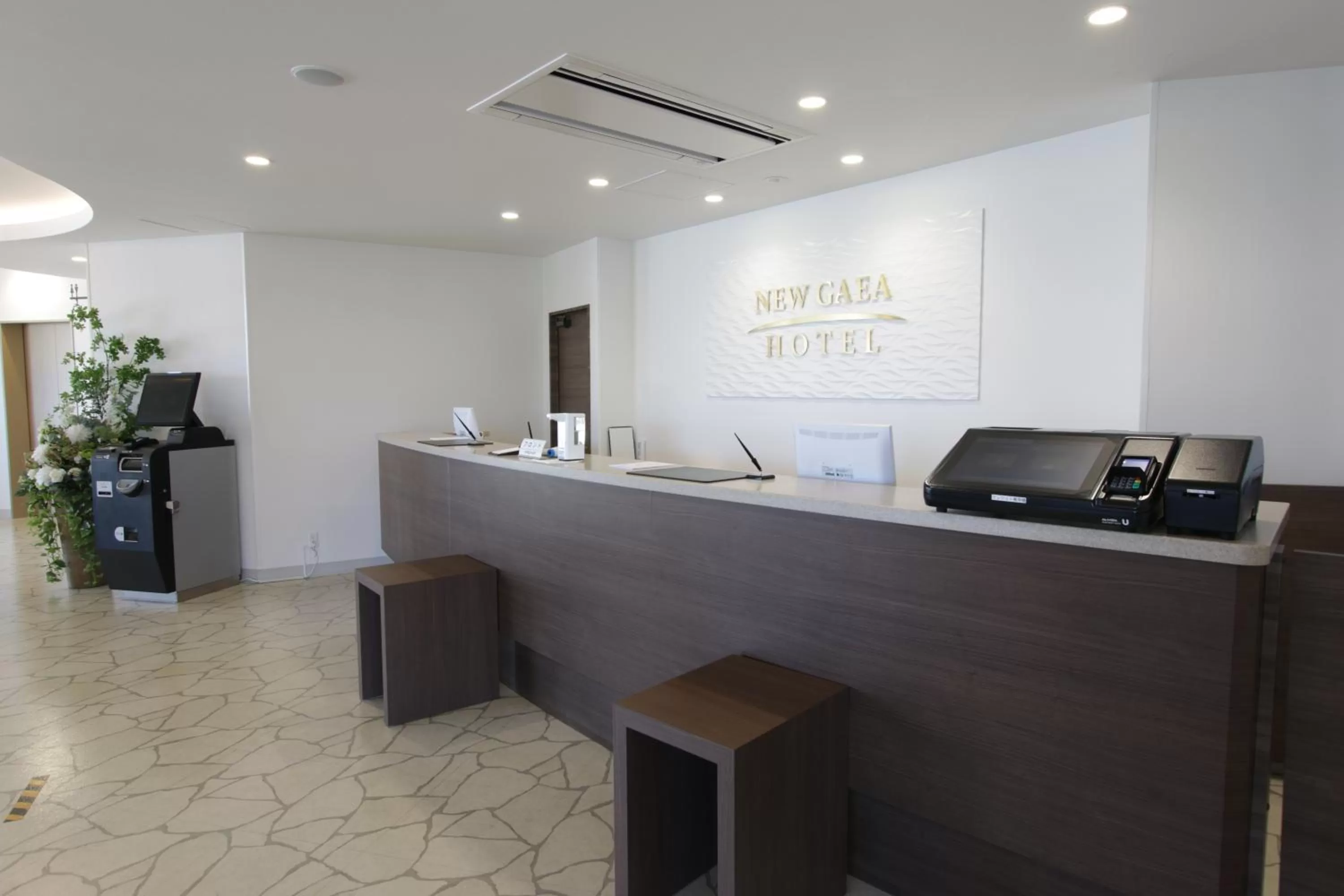 Lobby or reception in Hotel New Gaea Nishi Kumamoto Ekimae