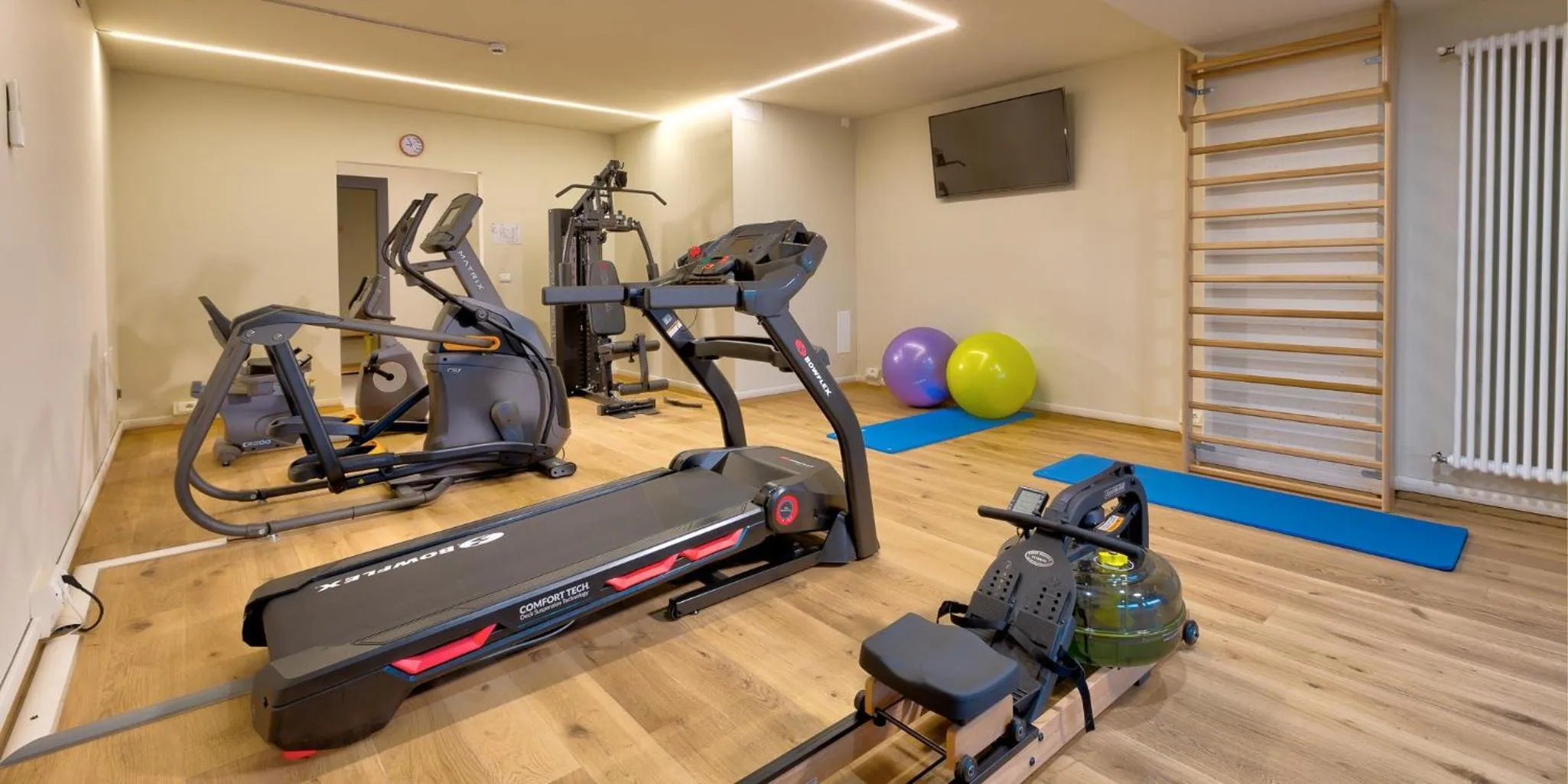 Fitness centre/facilities in Hotel The Cube