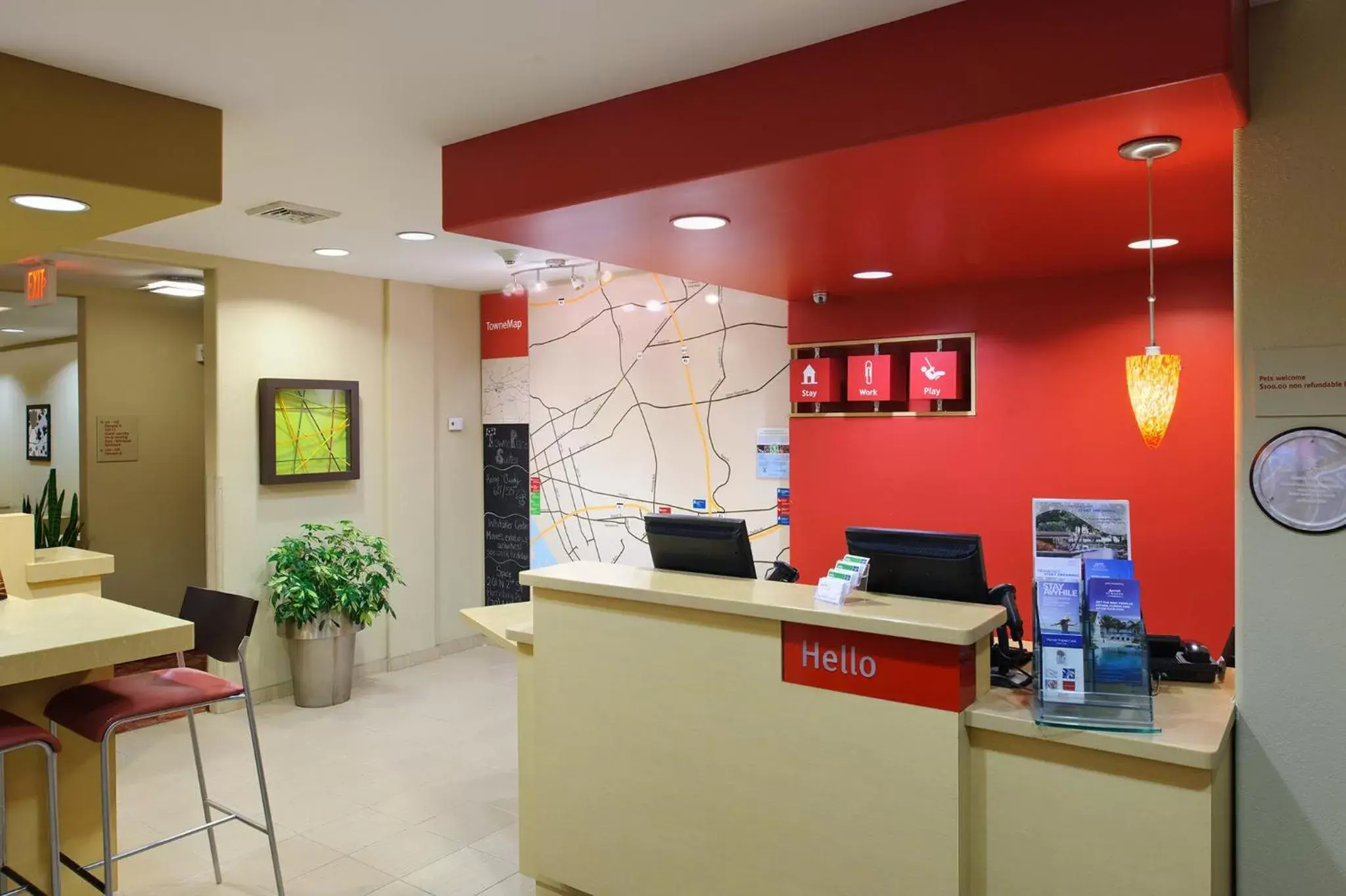 Lobby or reception, Lobby/Reception in TownePlace Suites by Marriott Harrisburg Hershey