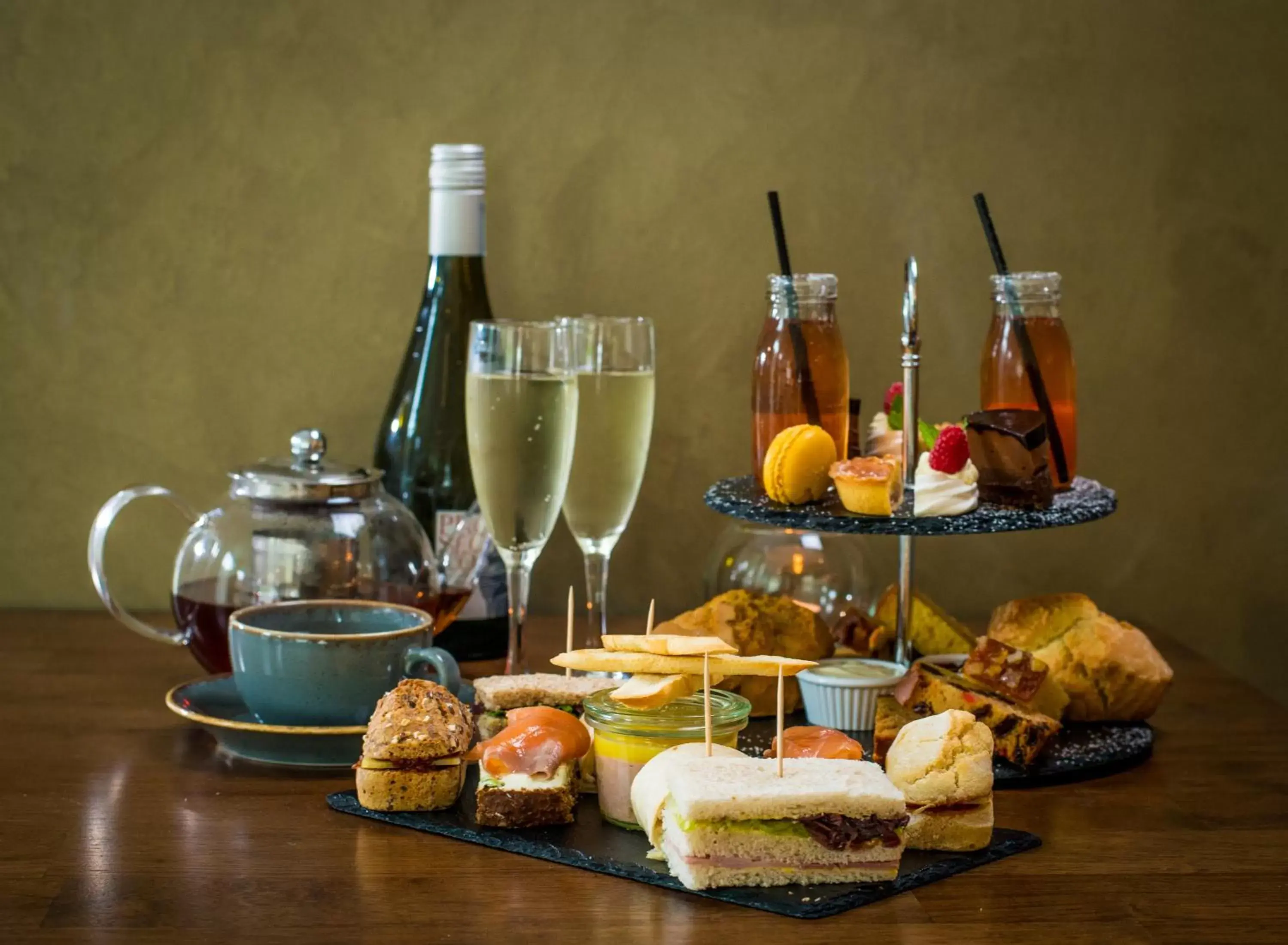 Food close-up in Osprey Hotel Food close-up in Osprey Hotel