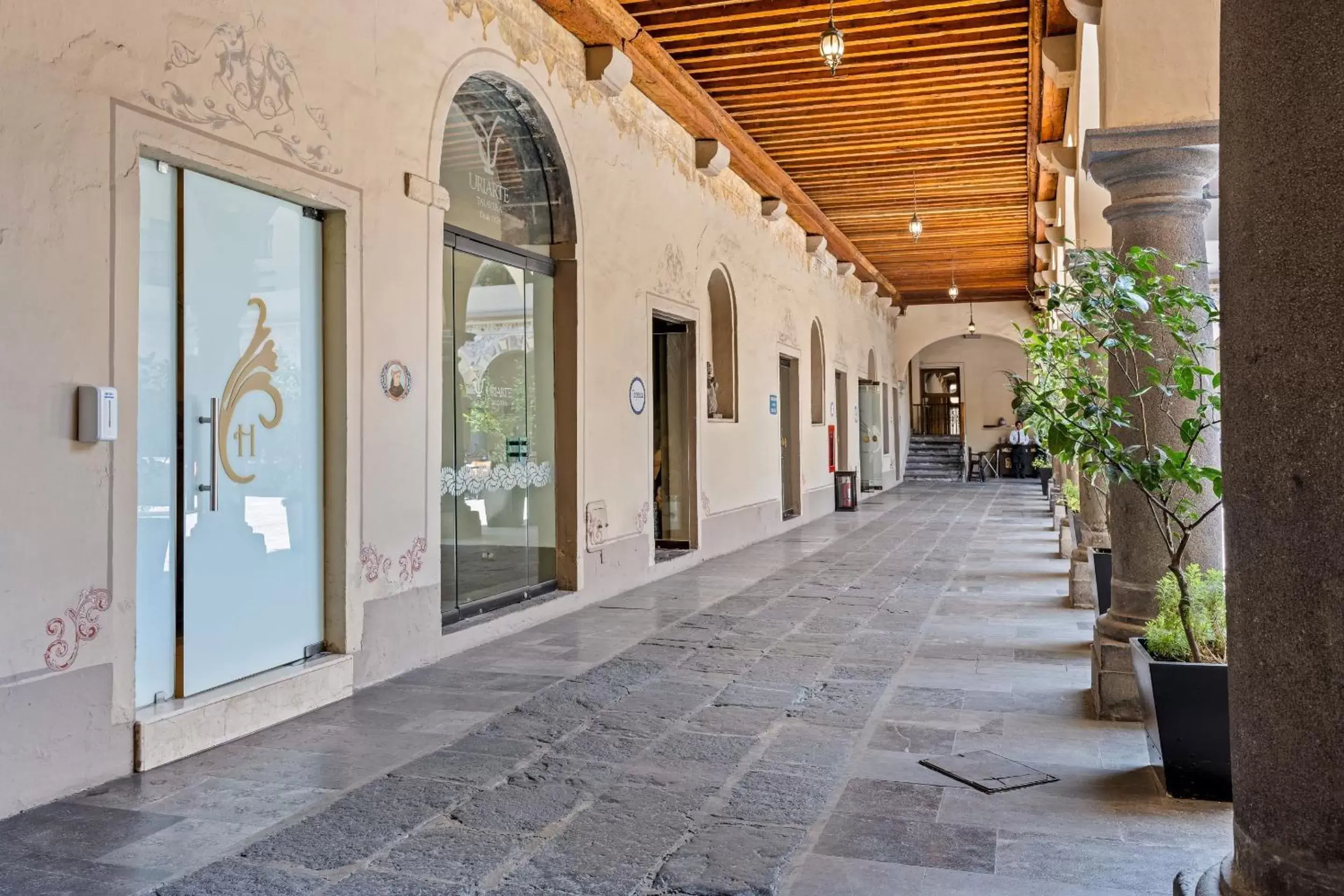 Lobby or reception in Quinta Real Puebla