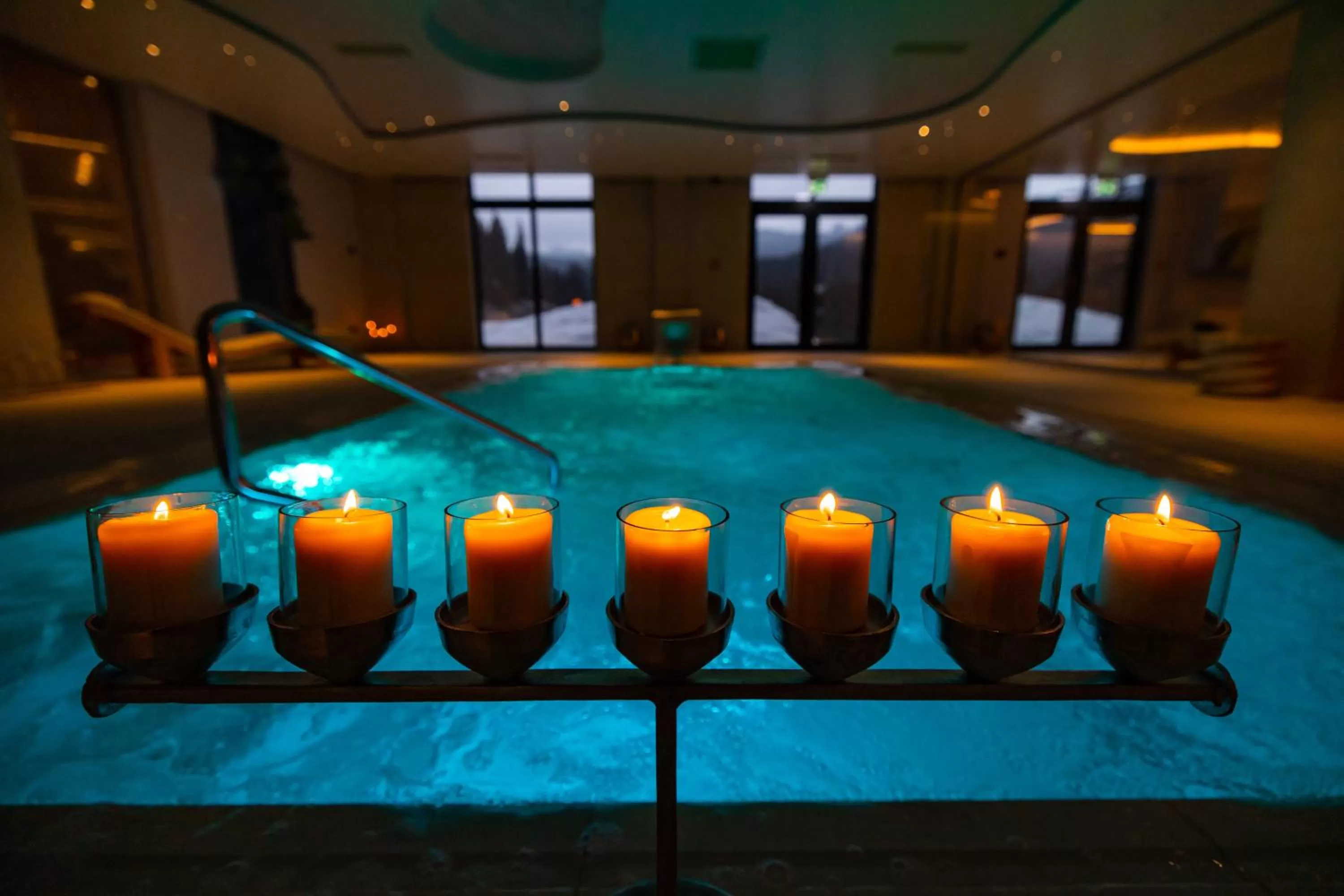 Swimming pool in Hotel Belmont