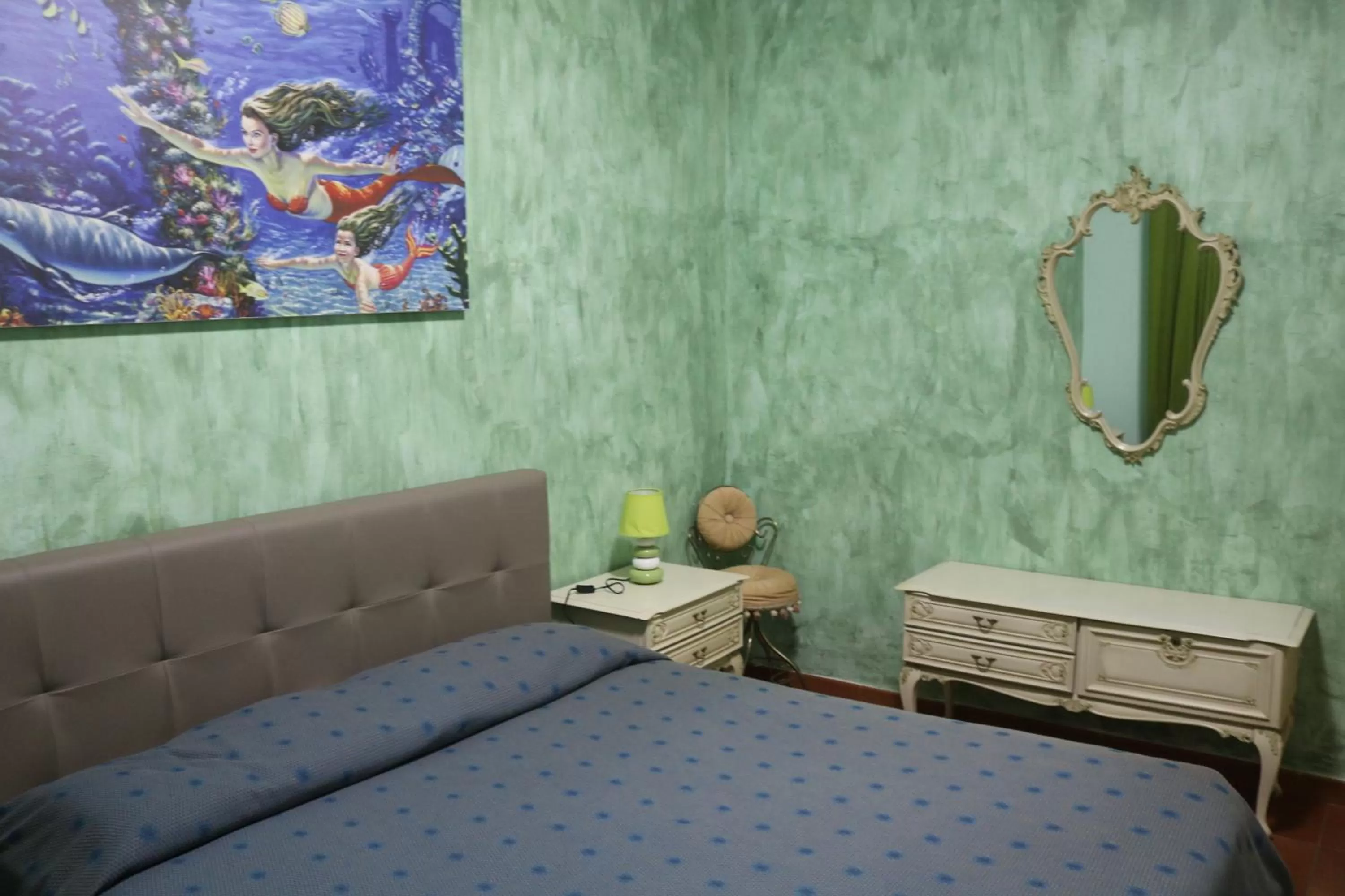 Bed in Le Sirene Bed and Breakfast