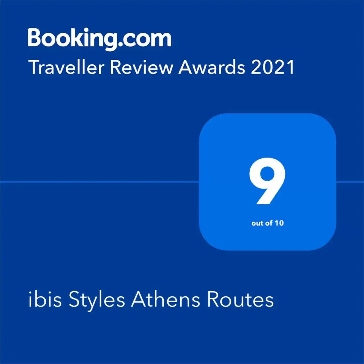 Logo/Certificate/Sign, Logo/Certificate/Sign/Award in ibis Styles Athens Routes