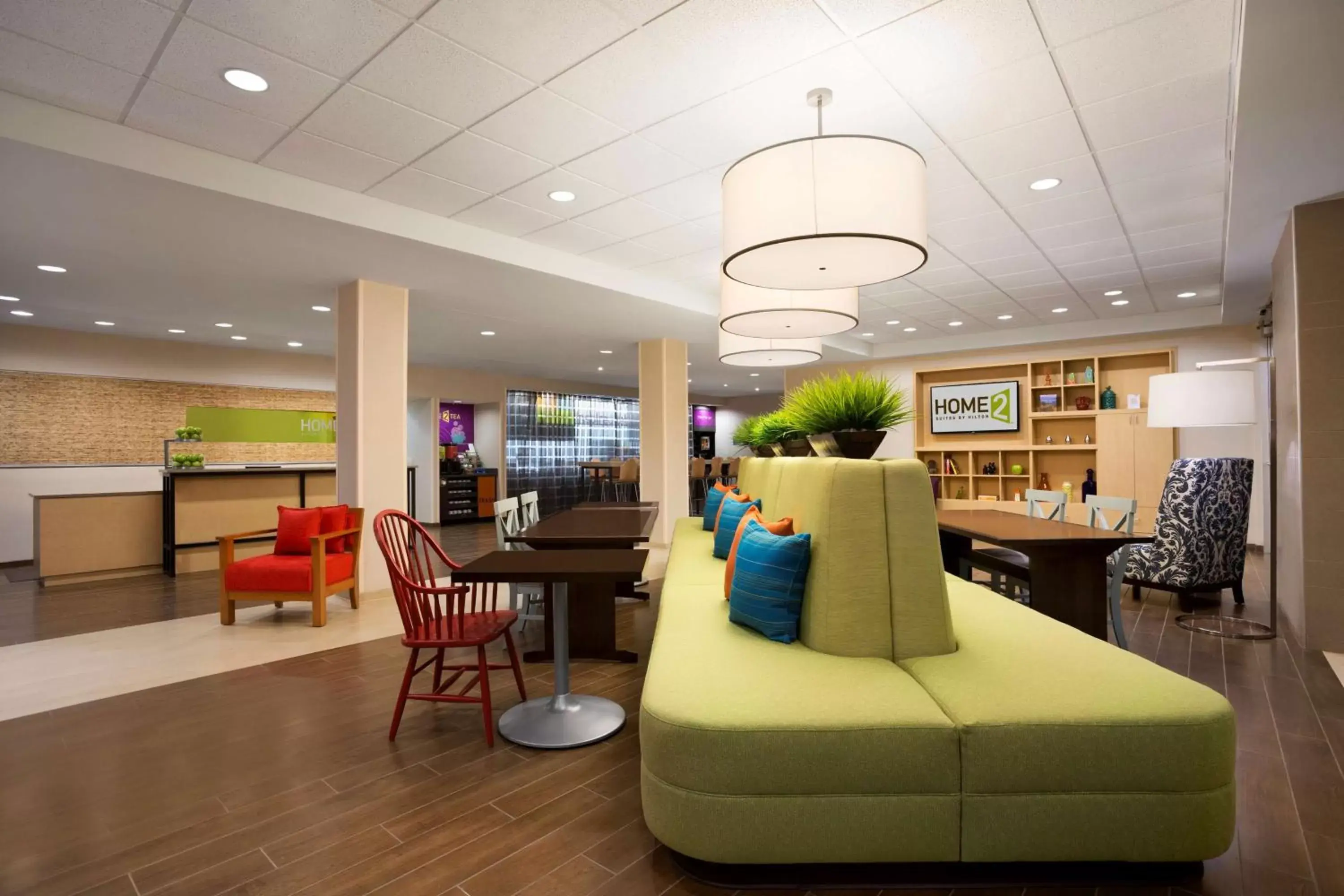 Lobby or reception in Home2 Suites by Hilton Greensboro Airport