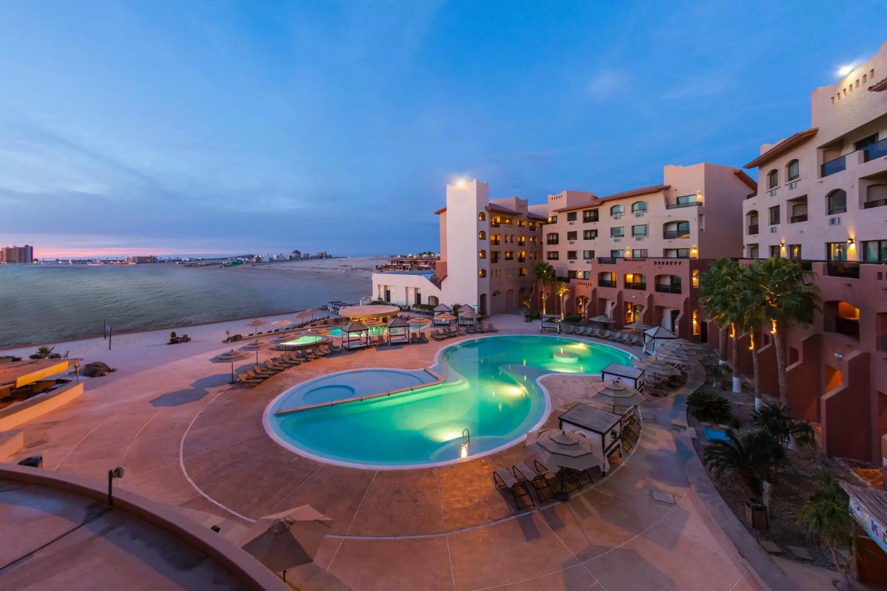 Bird's eye view, Pool View in Peñasco del Sol Hotel