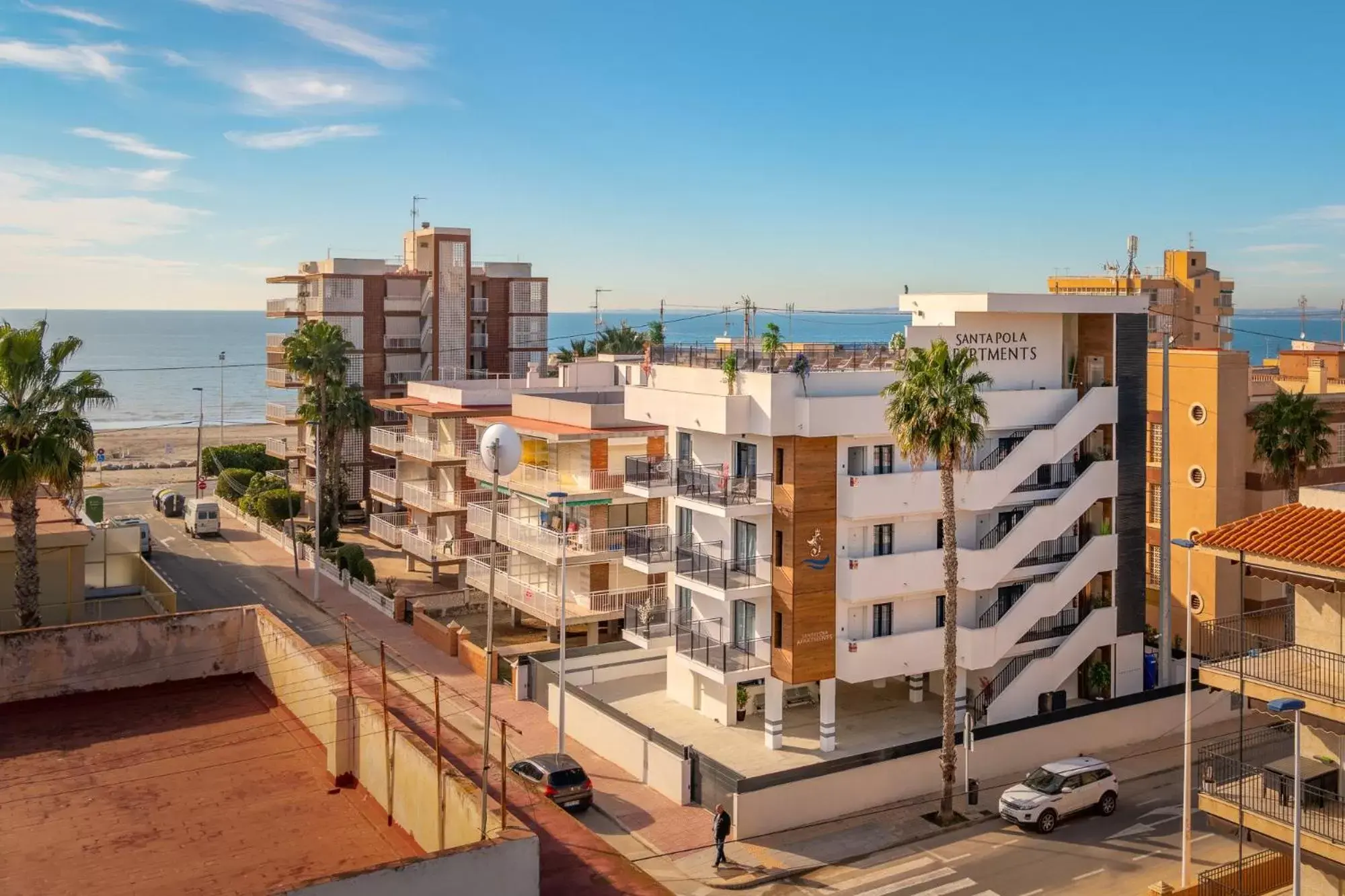 Bird's eye view in Santa Pola Apartments