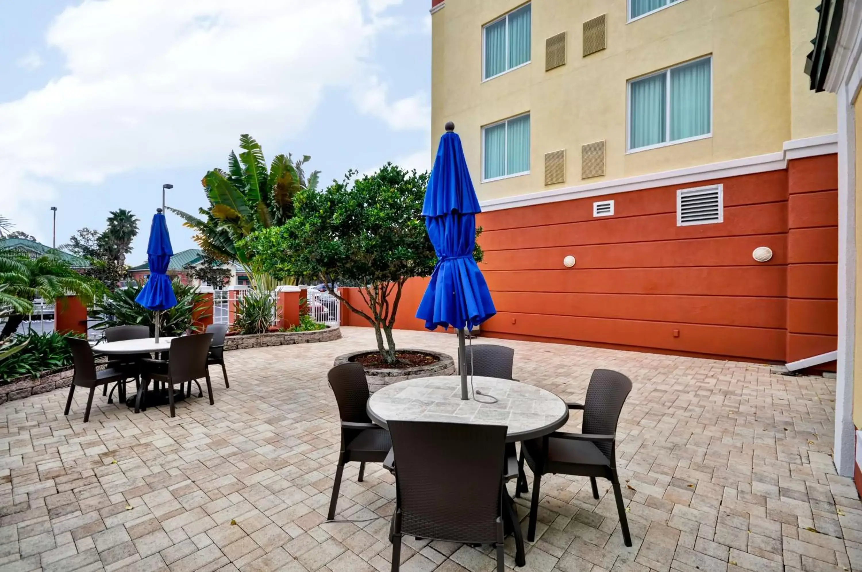 Patio in Hilton Garden Inn Tampa Northwest/Oldsmar