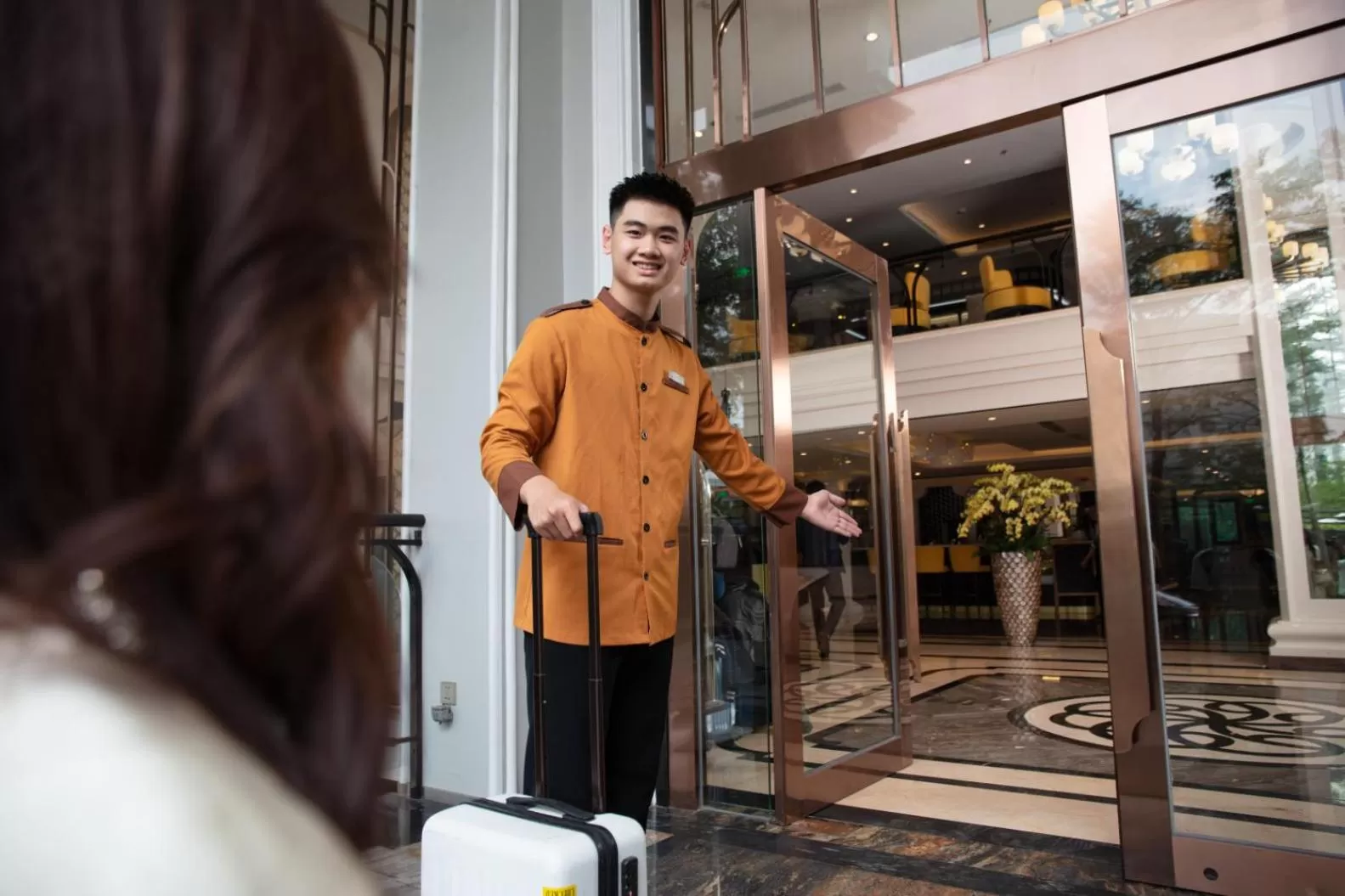 Staff in FTE Ba Dinh Hotel