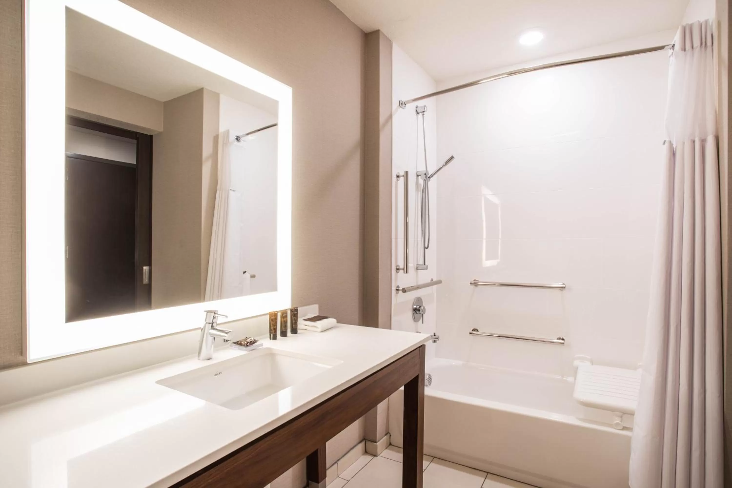 Bathroom in Wingate by Wyndham Denver Airport