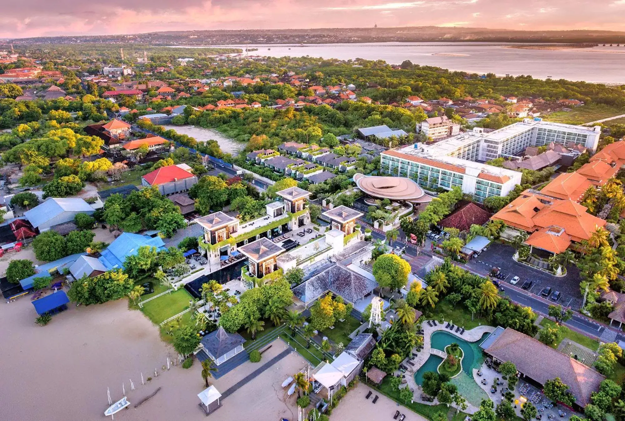 Property building, Bird's-eye View in The Sakala Resort Bali All Suites CHSE Certified