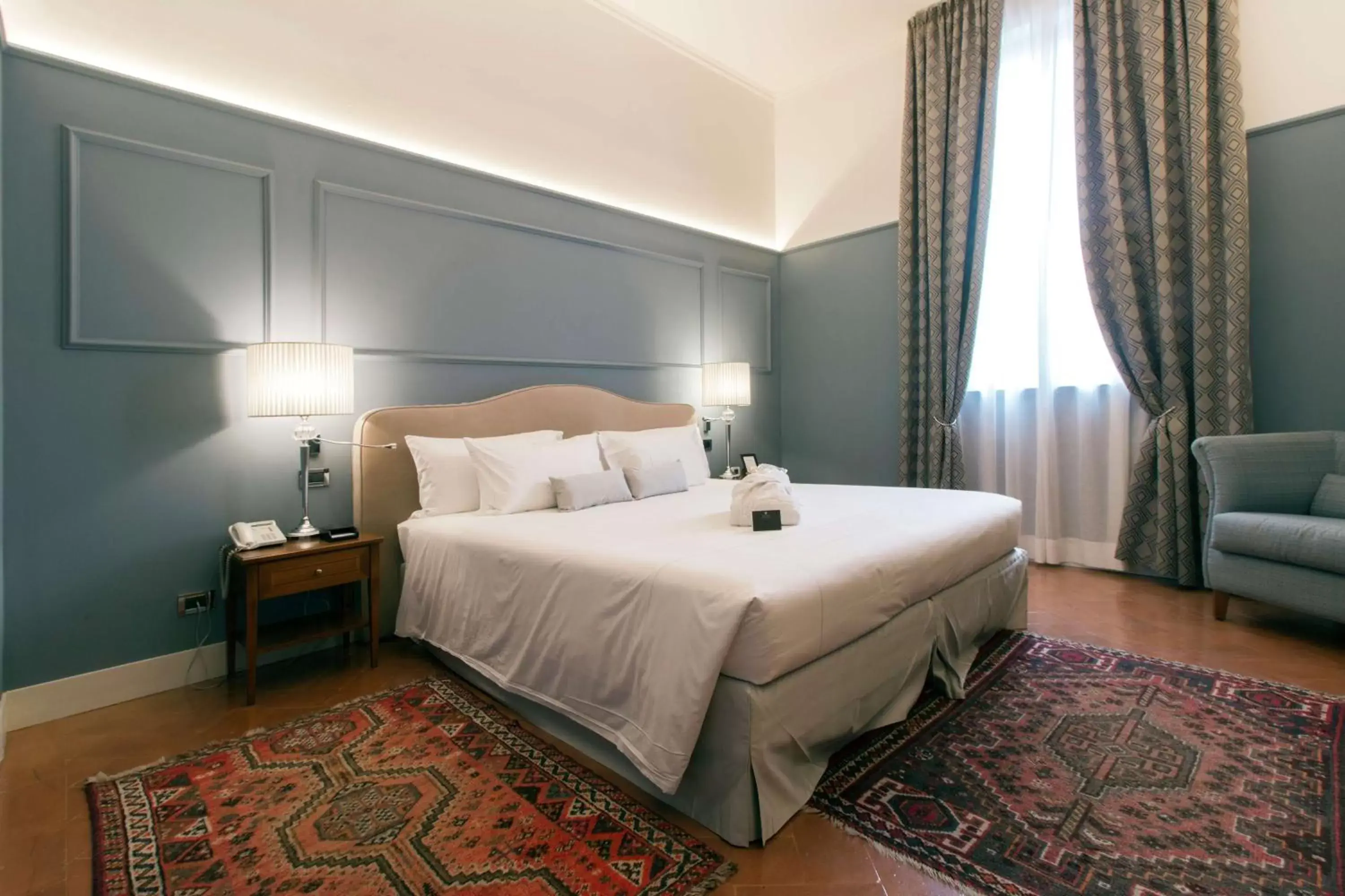 Bed in Grand Hotel Villa Torretta, Curio Collection by Hilton