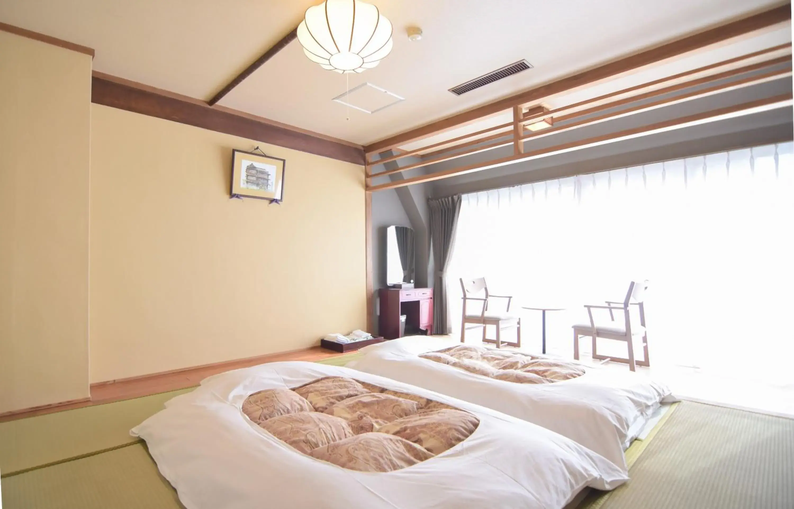 Photo of the whole room, Bed in Ryokan Nogami Honkan