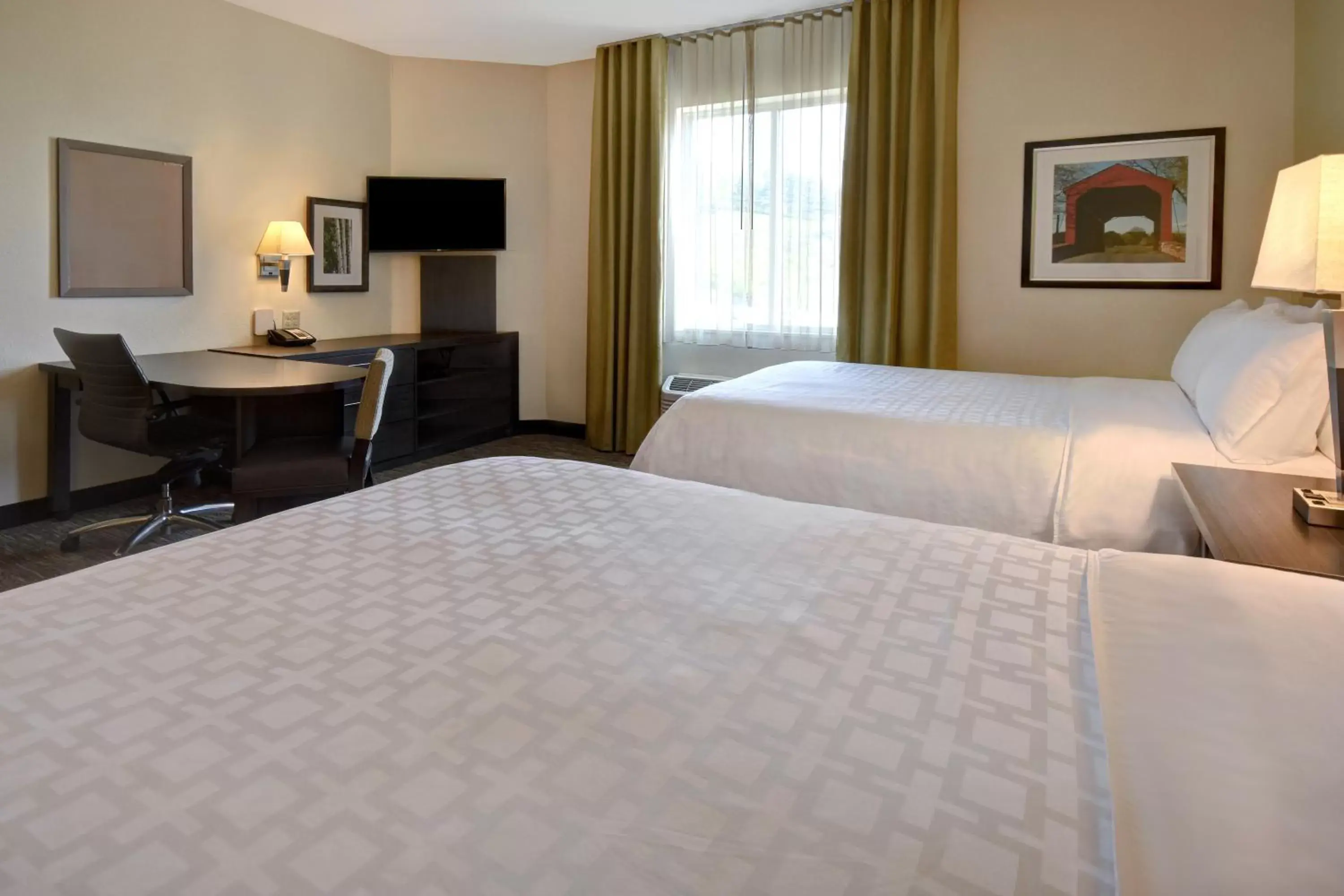 Bedroom, Bed in Candlewood Suites Carrollton, an IHG Hotel