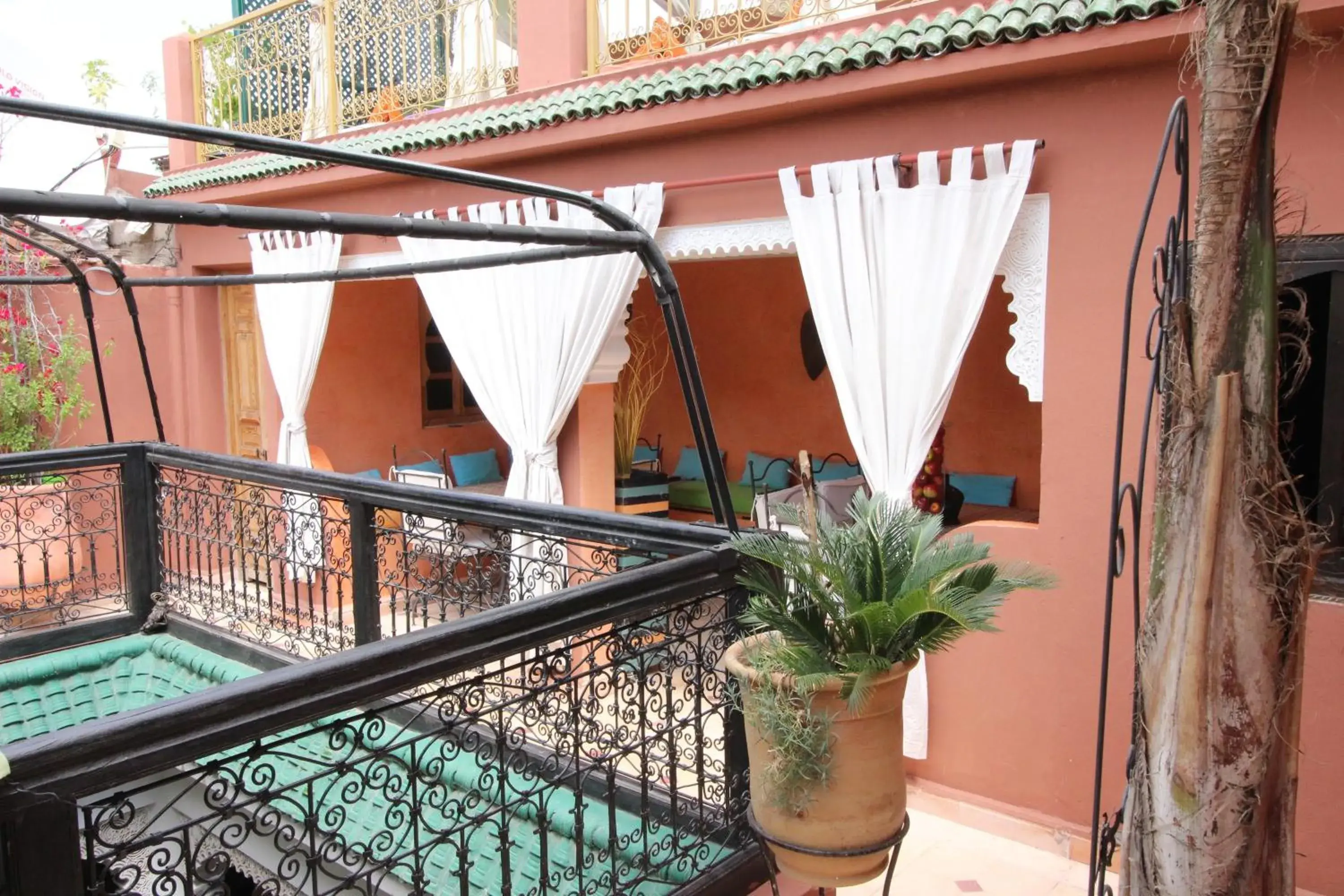 Balcony/Terrace in Riad Eloise