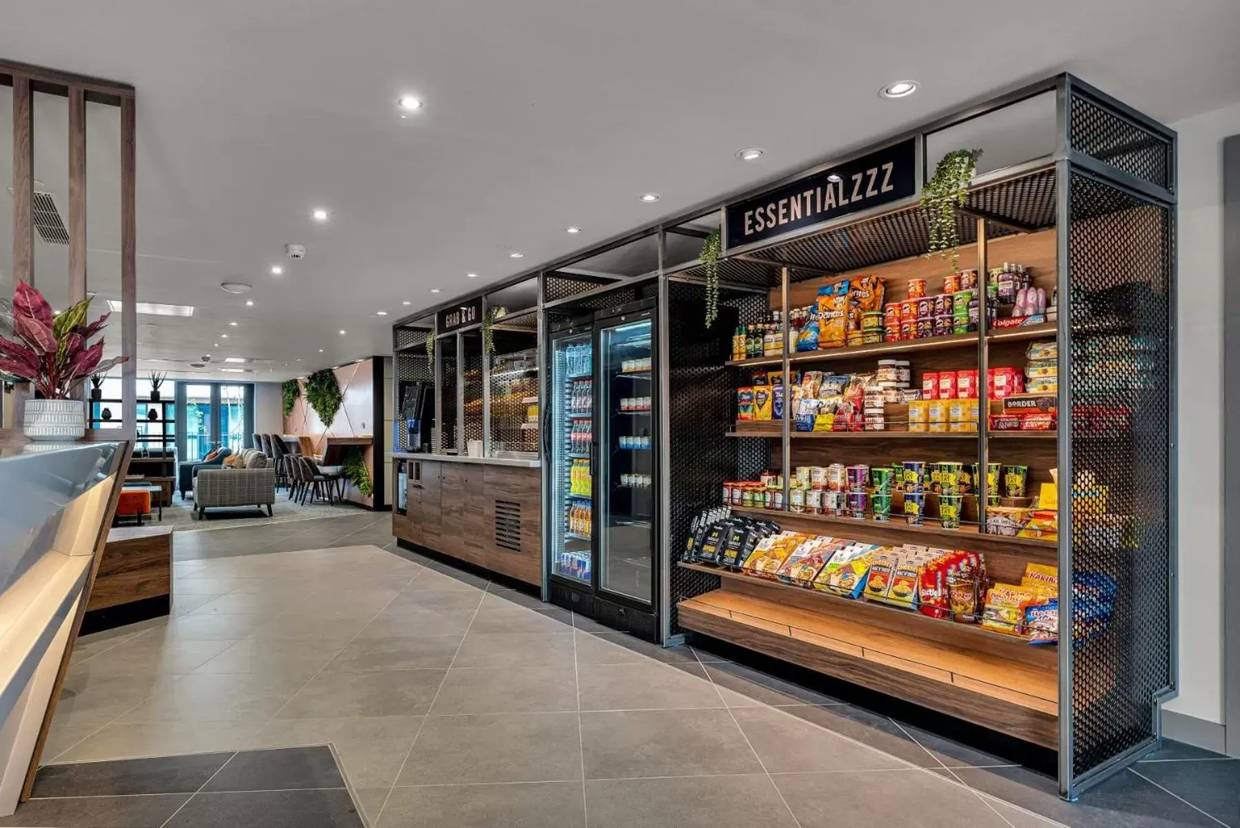 Lobby or reception, Supermarket/Shops in Roomzzz Edinburgh