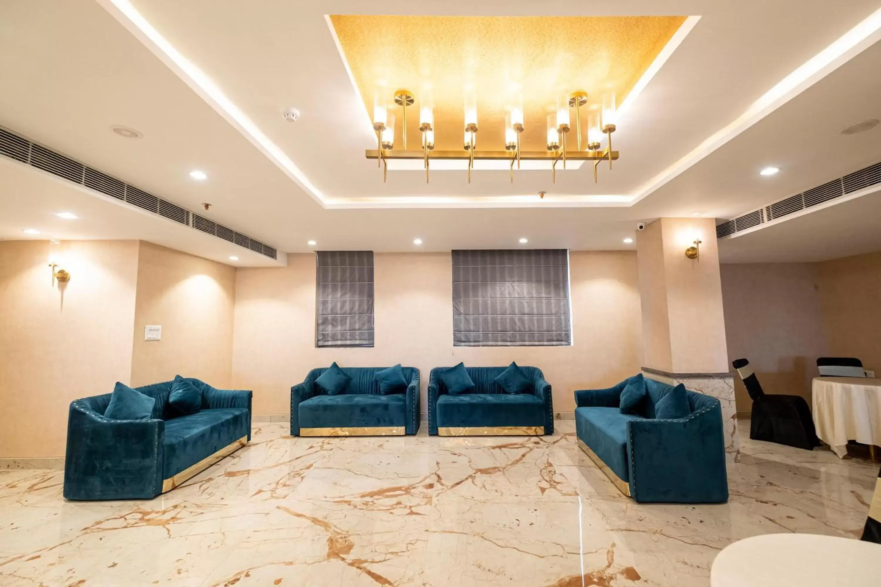 Lobby or reception in The Bastion Lobby or reception in The Bastion