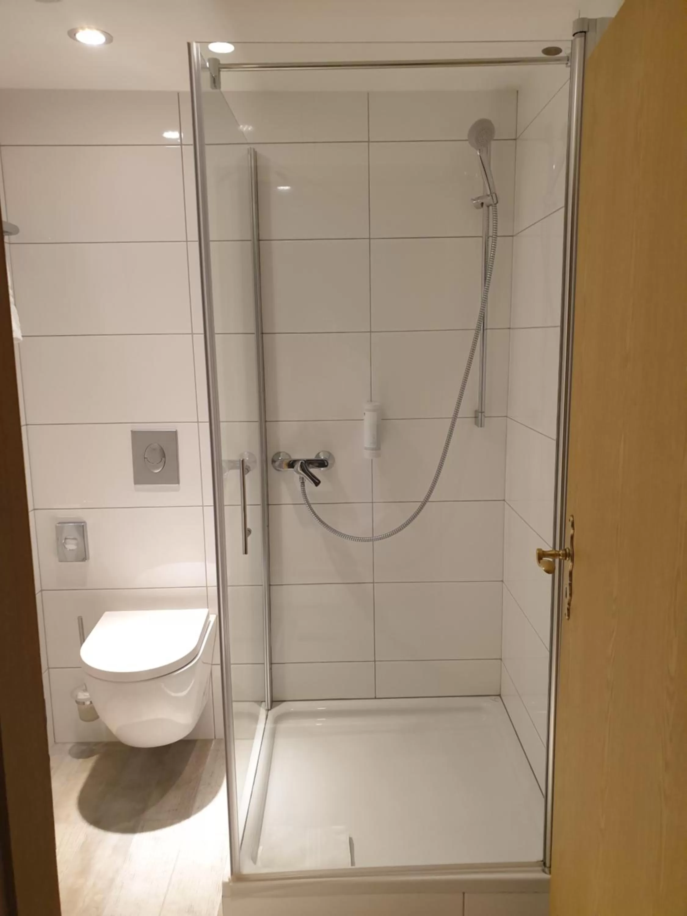 Shower, Bathroom in Hotel Waldblick