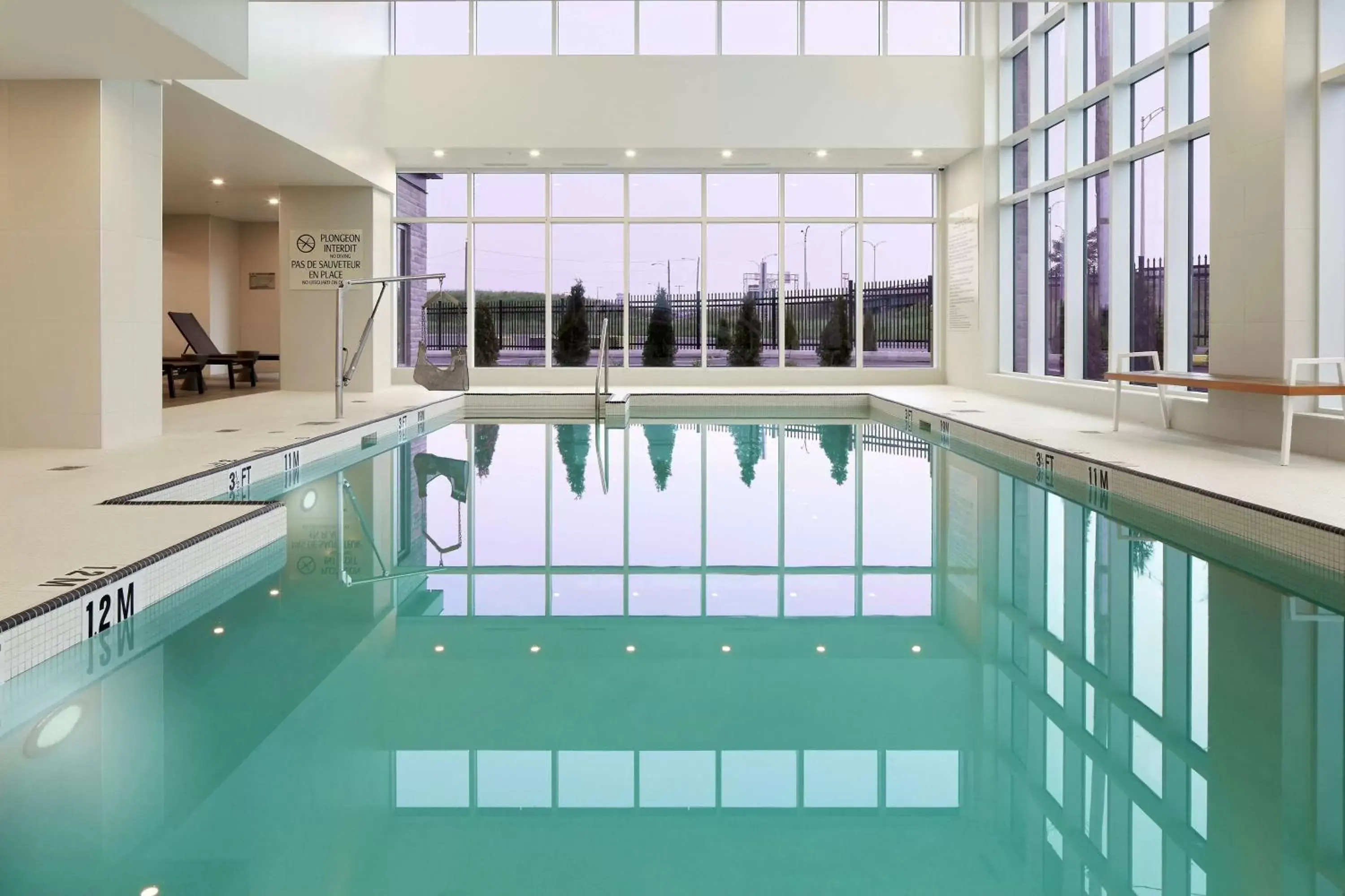 Pool view, Swimming Pool in Doubletree By Hilton Montreal Airport