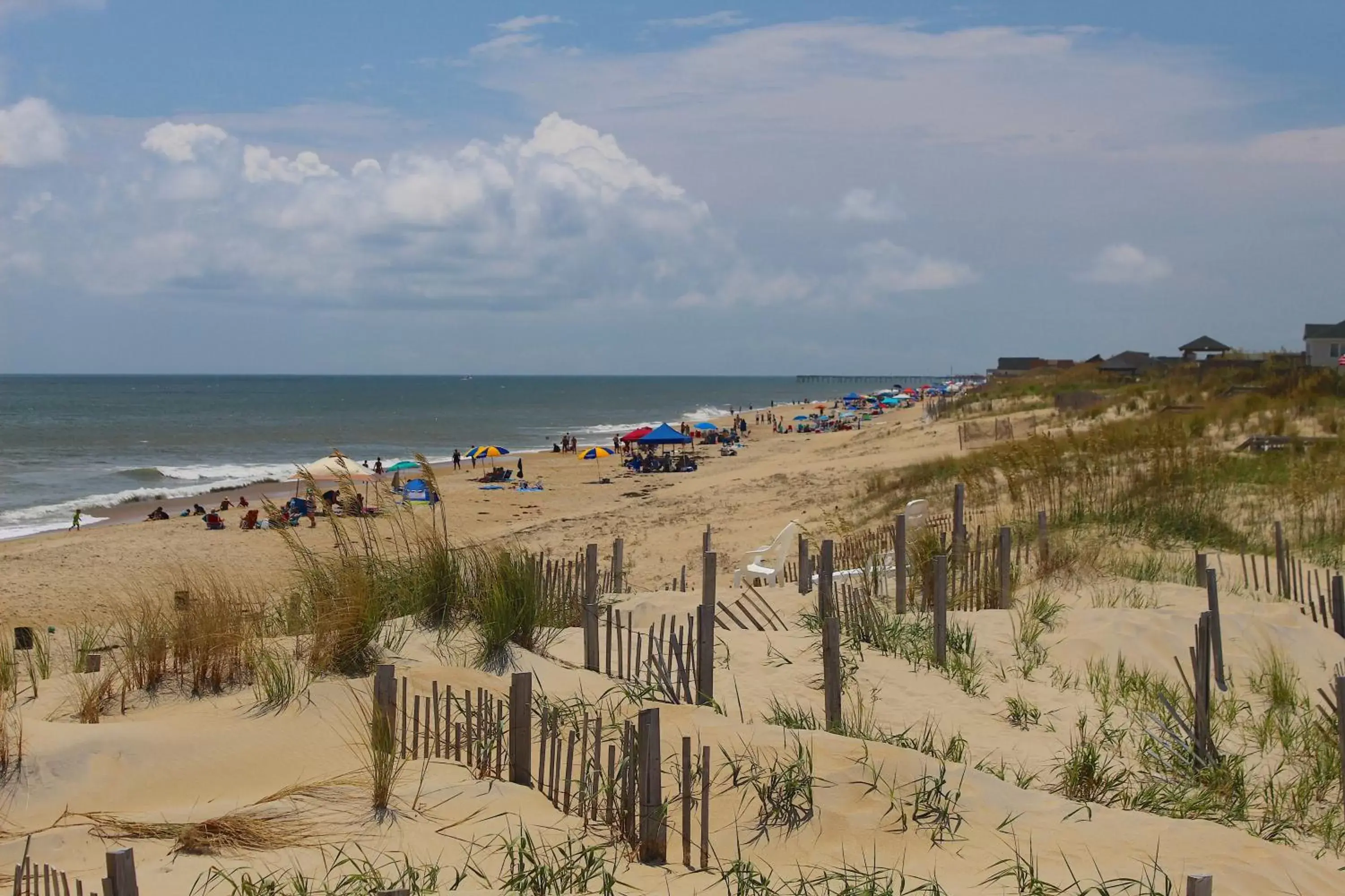 Beach in Whalebone Ocean Cottages by KEES Vacations