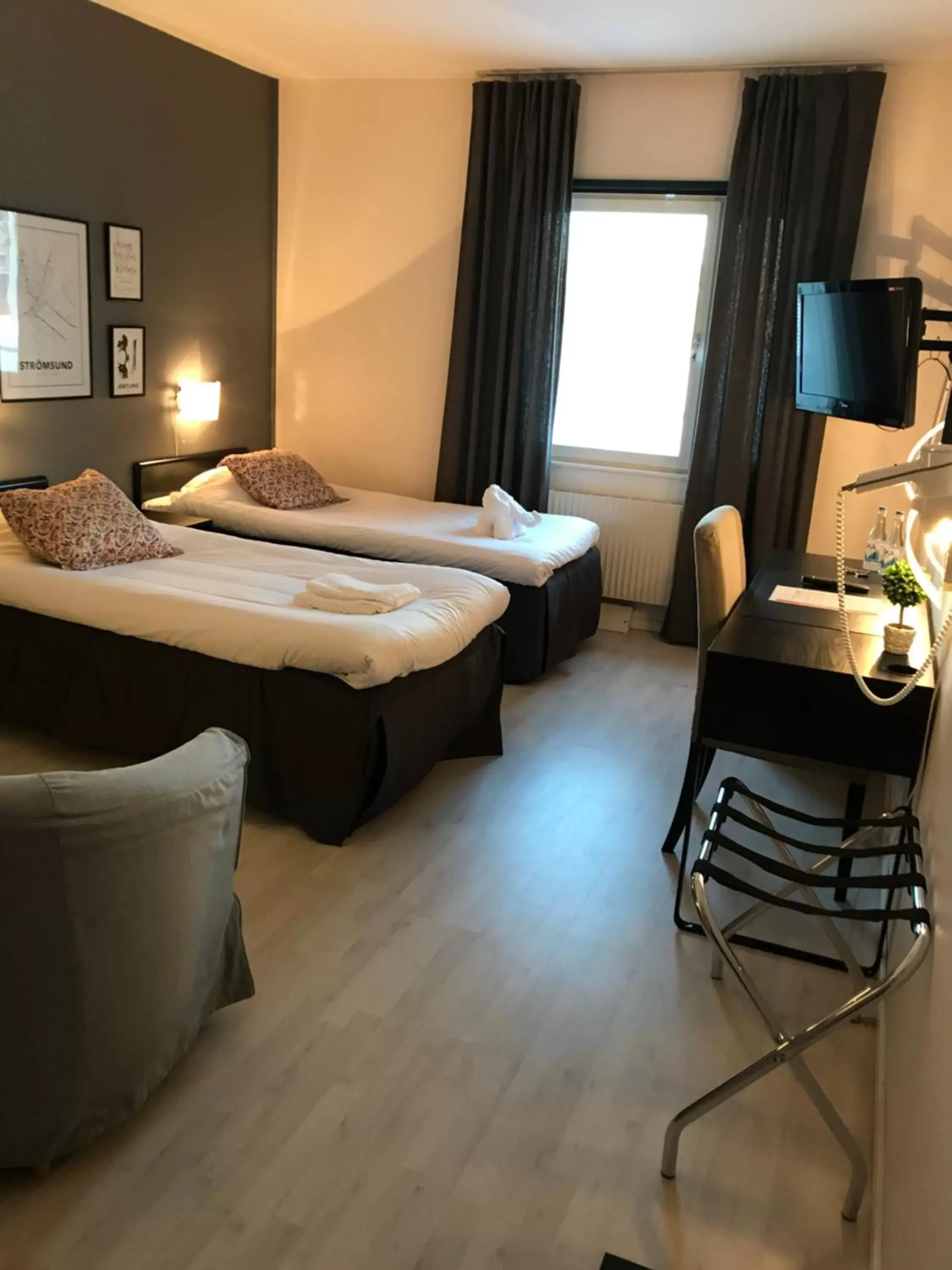 Twin Room - single occupancy in Hotel Nordica Strömsund Twin Room - single occupancy in Hotel Nordica Strömsund