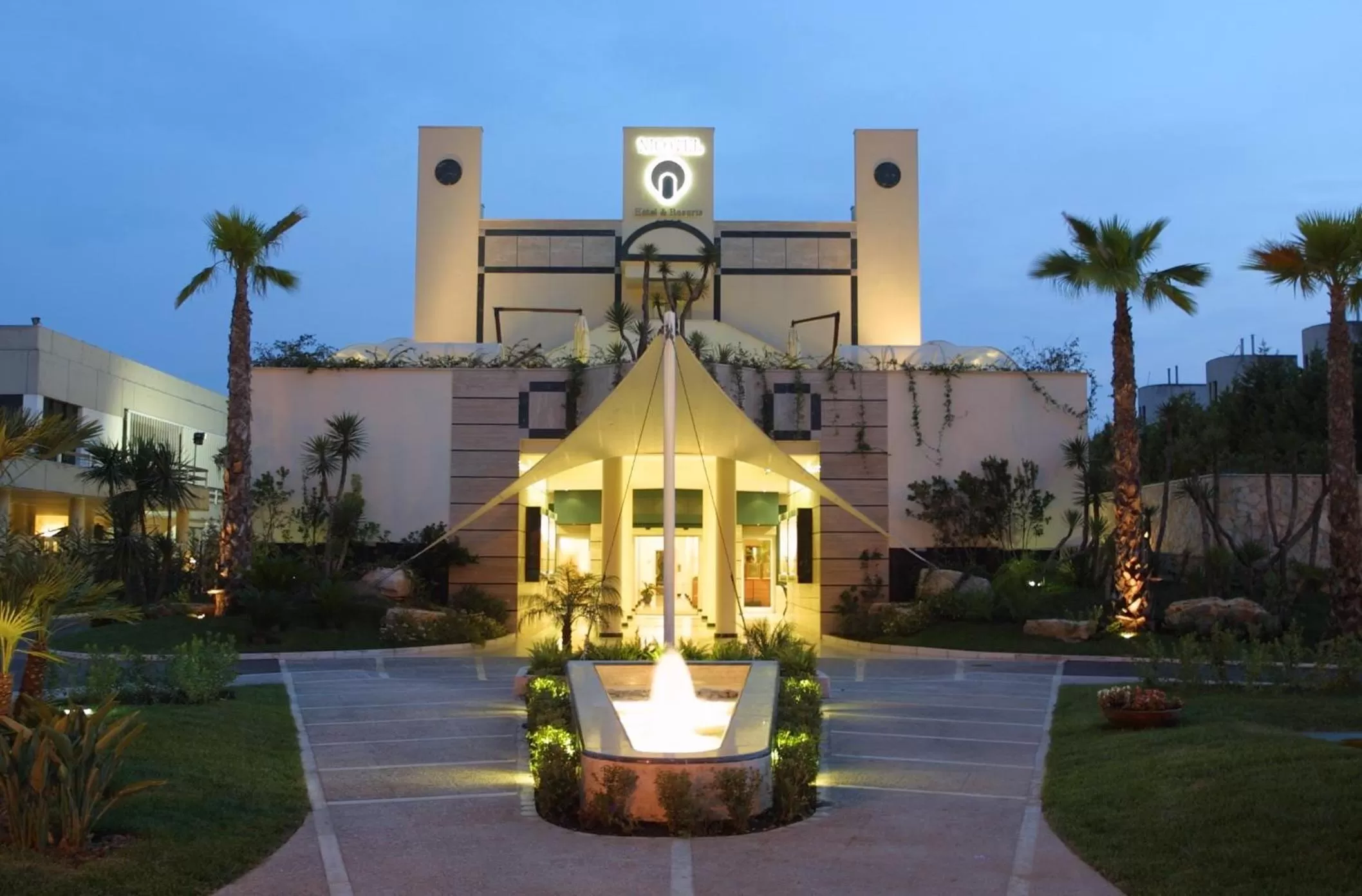Facade/entrance in Nicotel Barletta