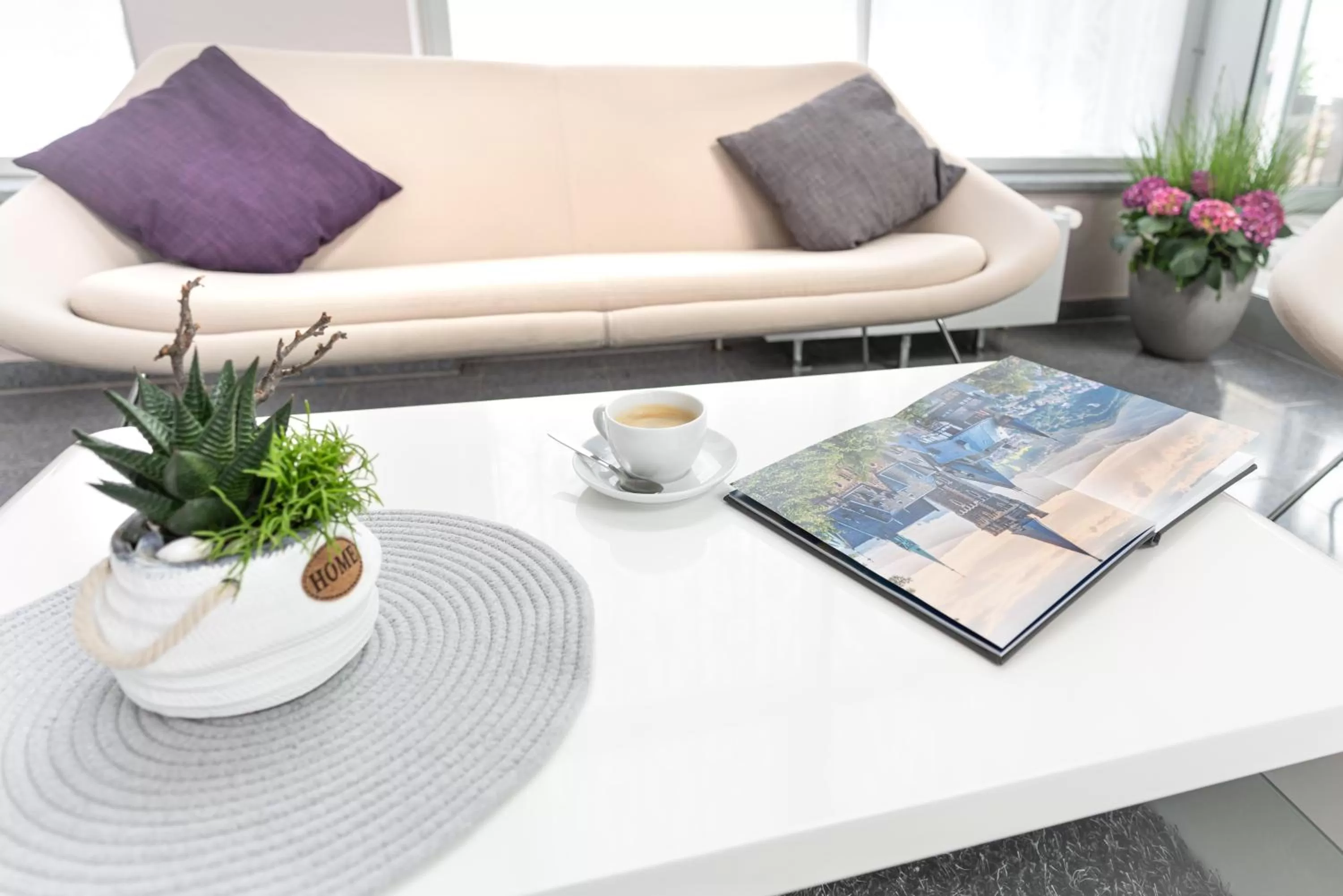 Seating area in elaya hotel wolfenbuettel