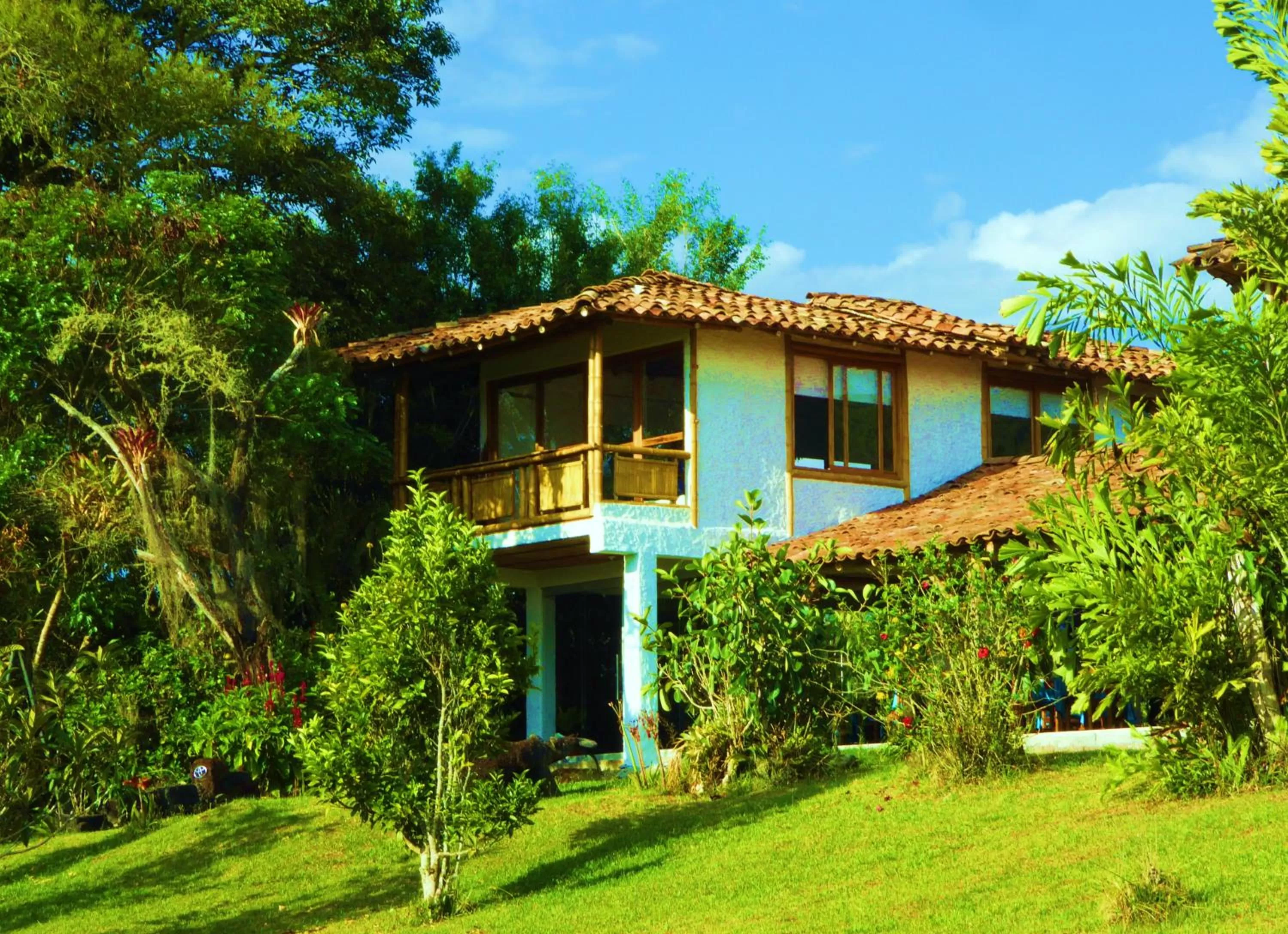 Facade/entrance in Finca El Cielo