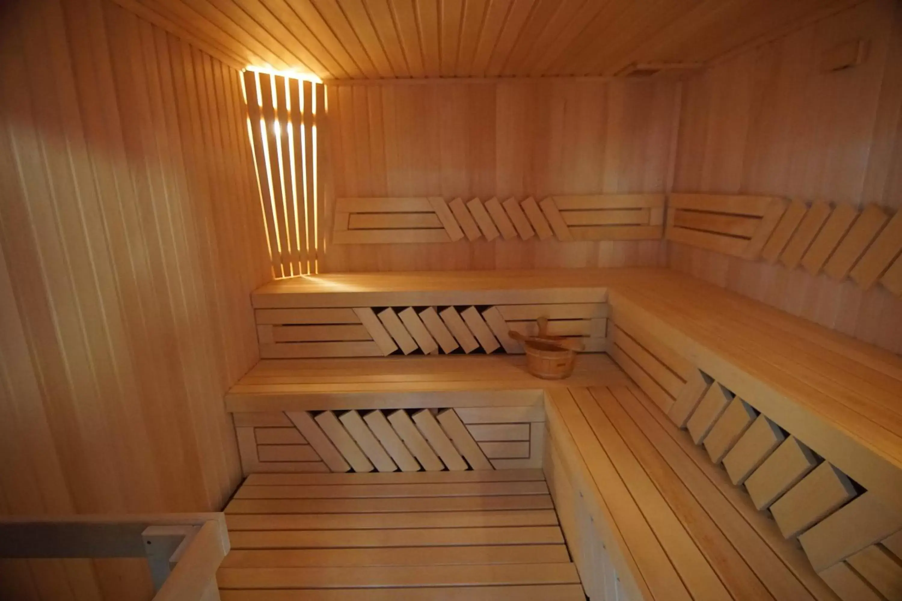 Sauna in The Dostyk Hotel