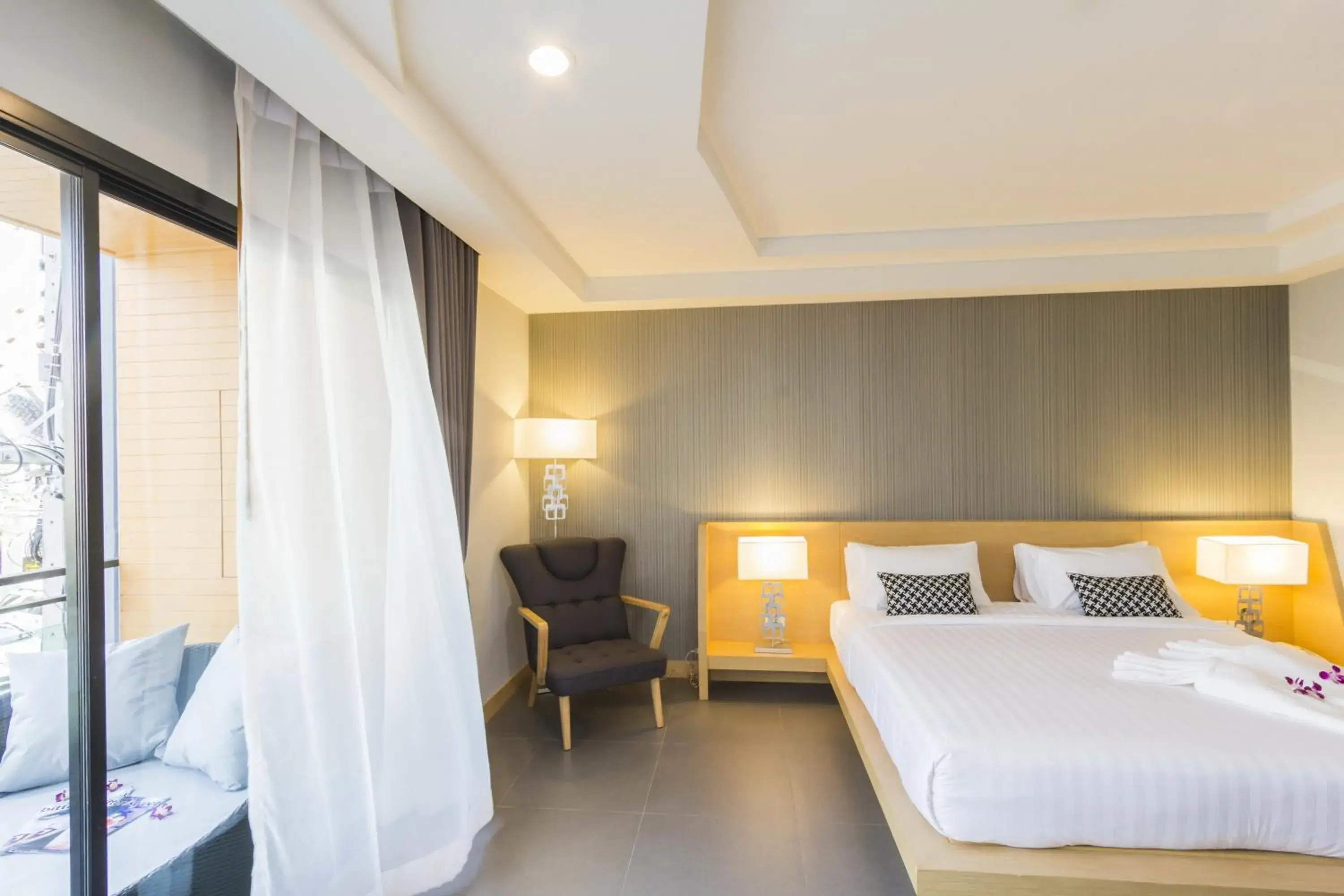 Bed in The Capuchin Hotel Krabi, Ao Nang Beach - SHA Plus