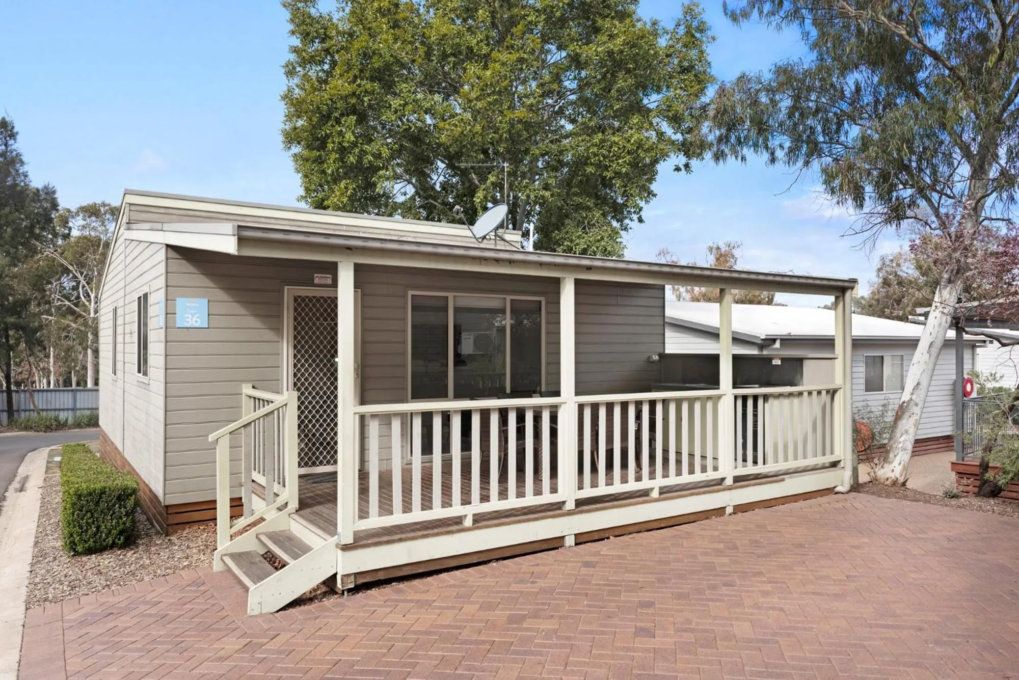 Balcony/Terrace in Discovery Parks - Dubbo