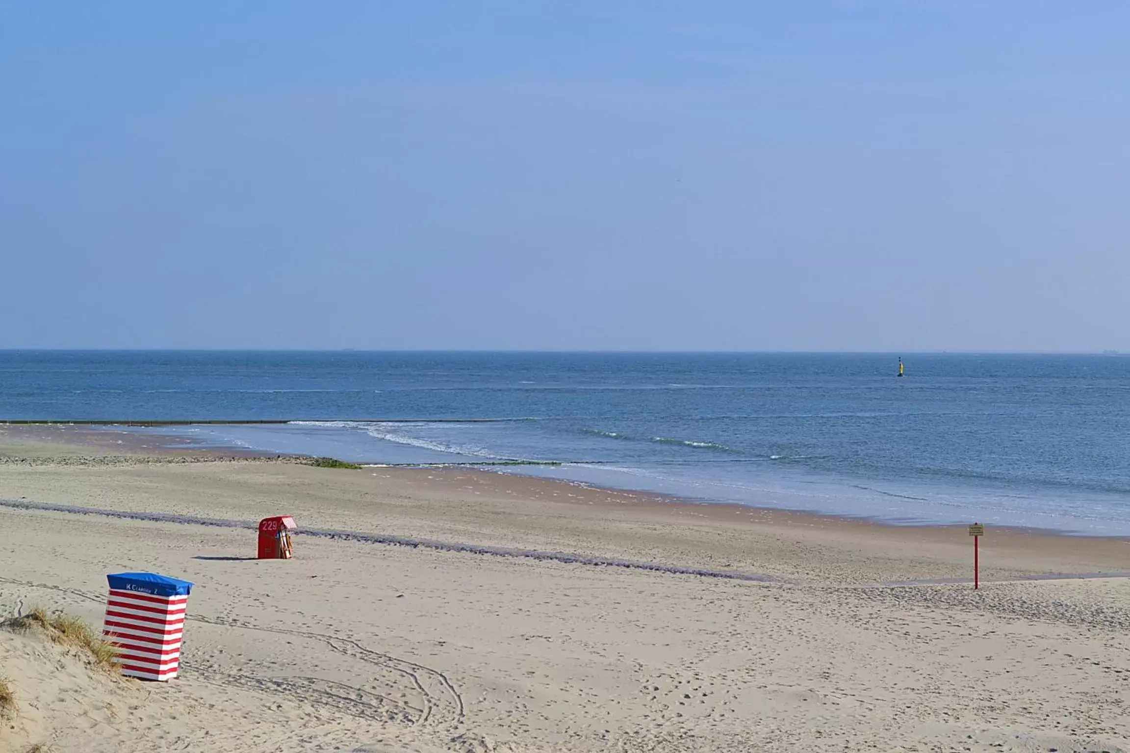 Natural landscape, Beach in Hotel Weisse Düne