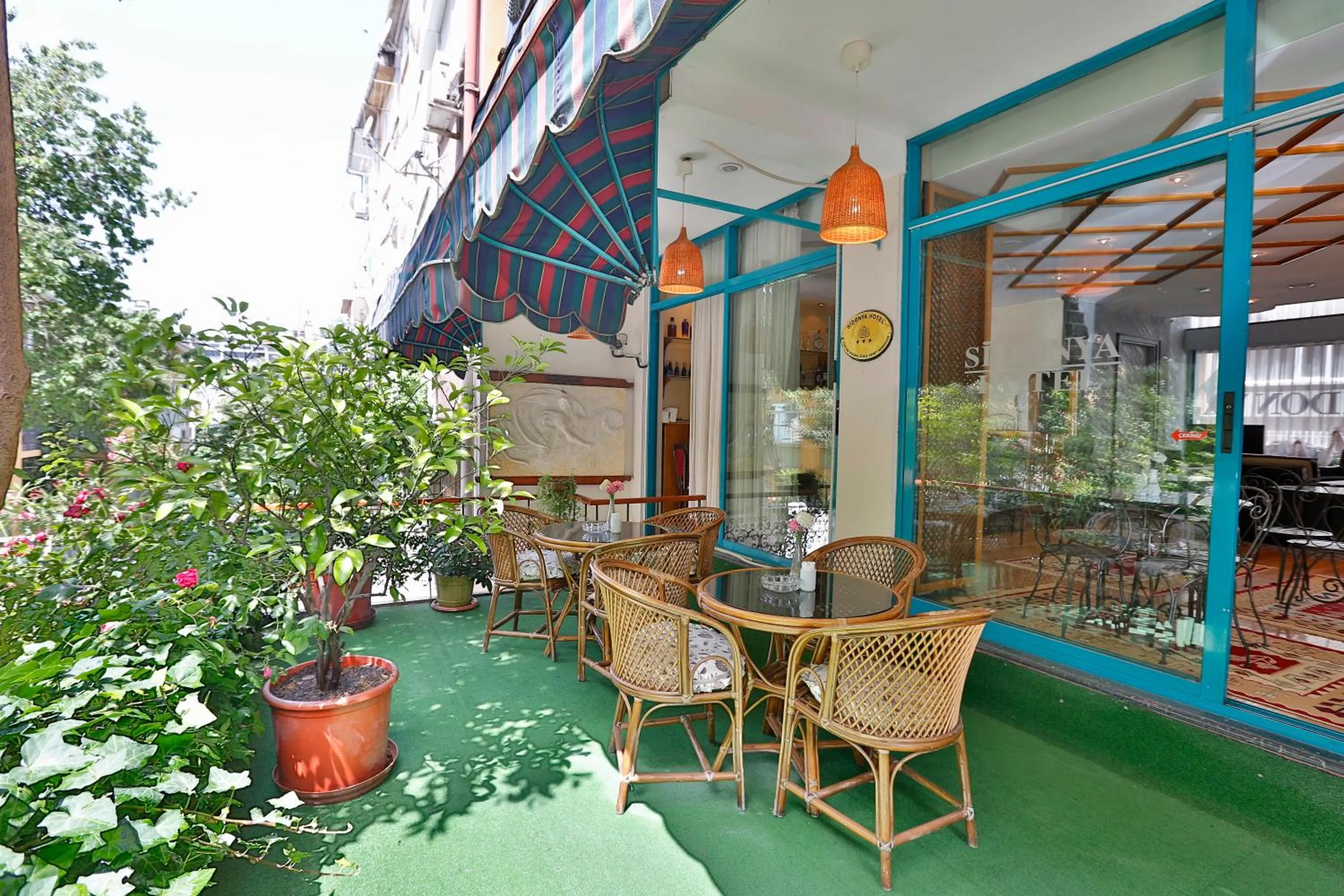 Garden in Sidonya Hotel