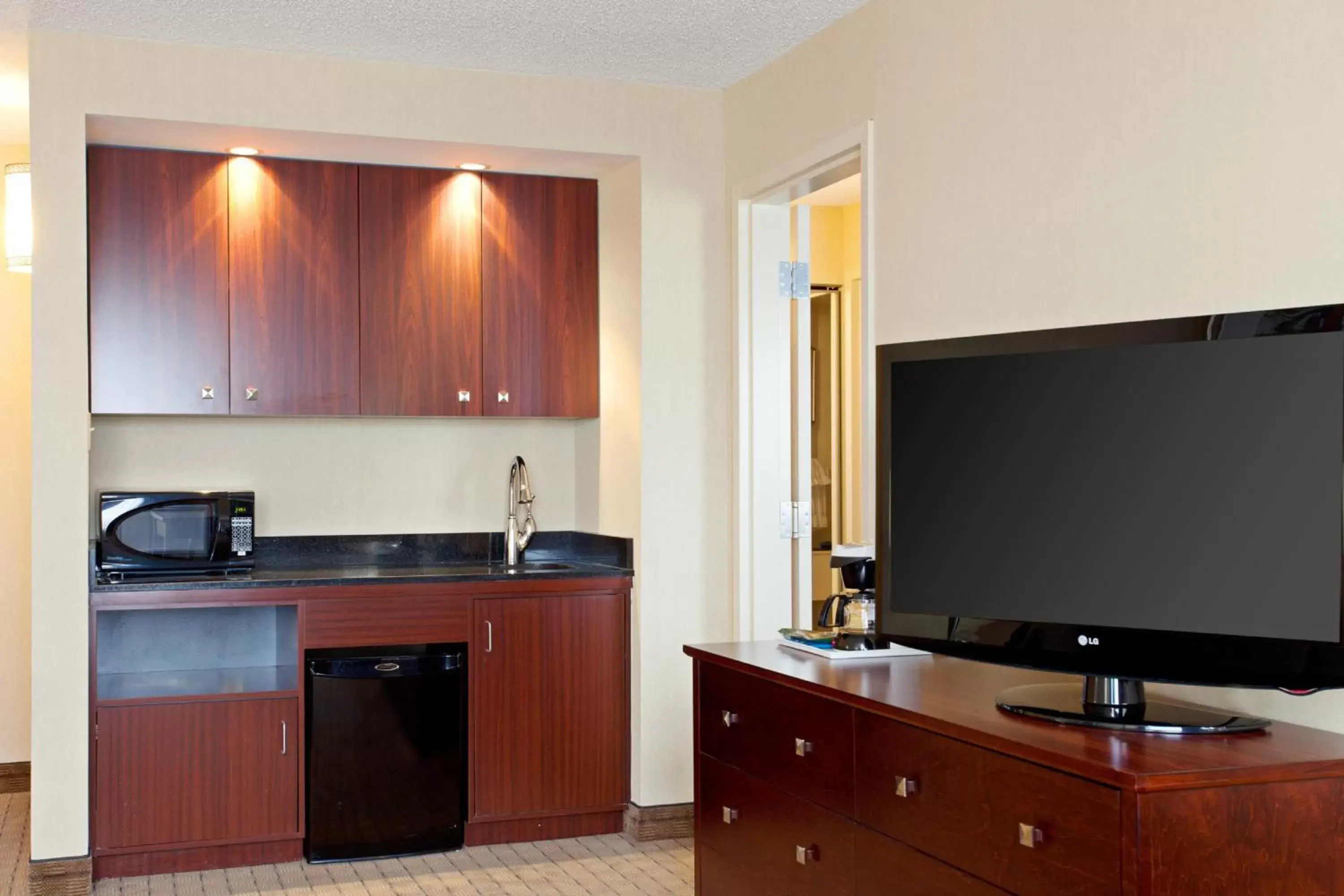 Photo of the whole room, TV/Entertainment Center in Holiday Inn & Suites Winnipeg Downtown, an IHG Hotel