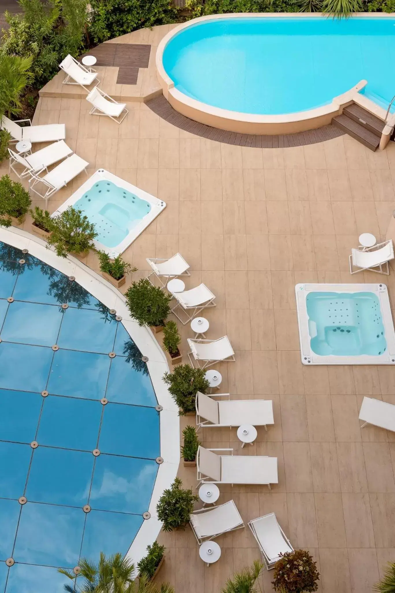 Swimming pool, Pool View in Savoia Hotel Rimini